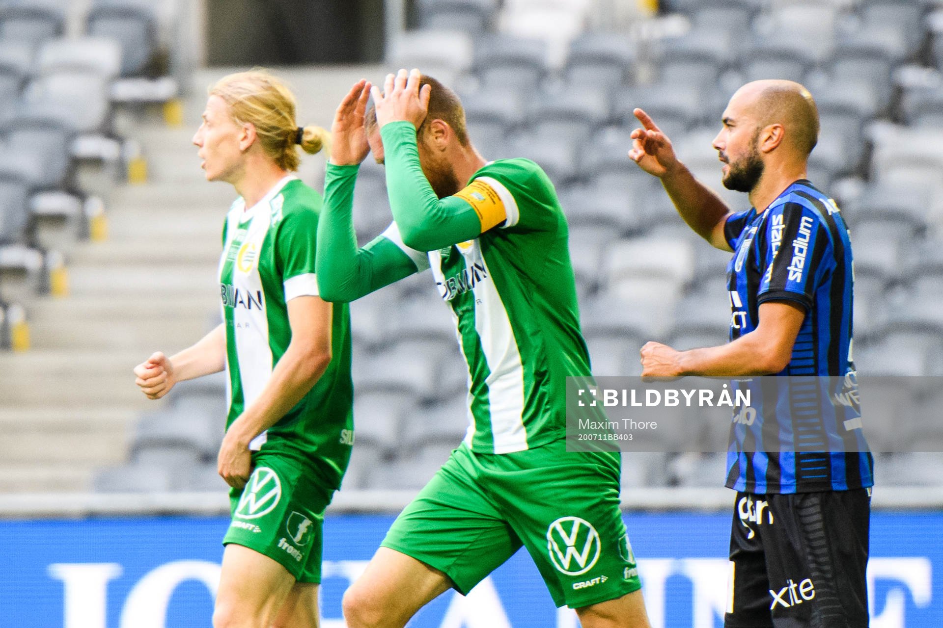 Hammarbys David Fällman deppar