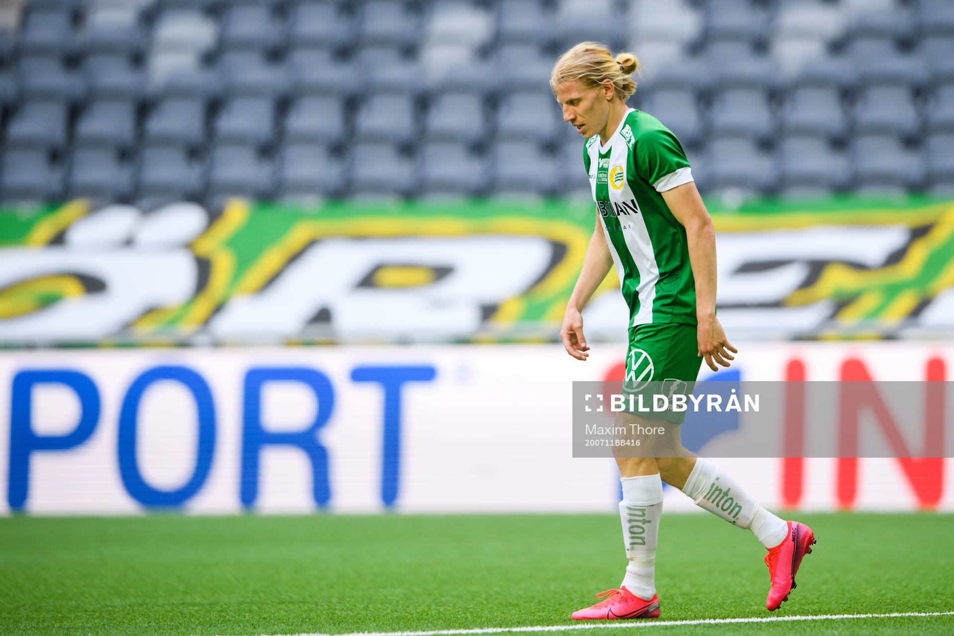 Hammarbys Gustav Ludwigson deppar