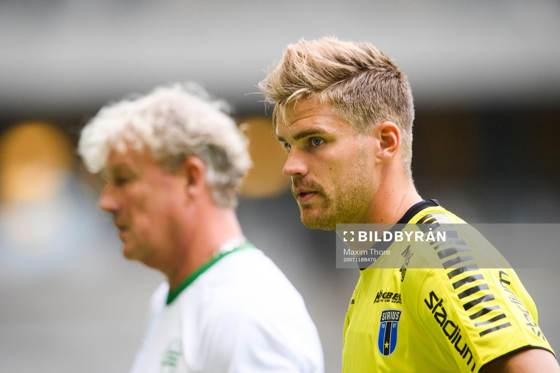 Sirius målvakt Lukas Jonsson