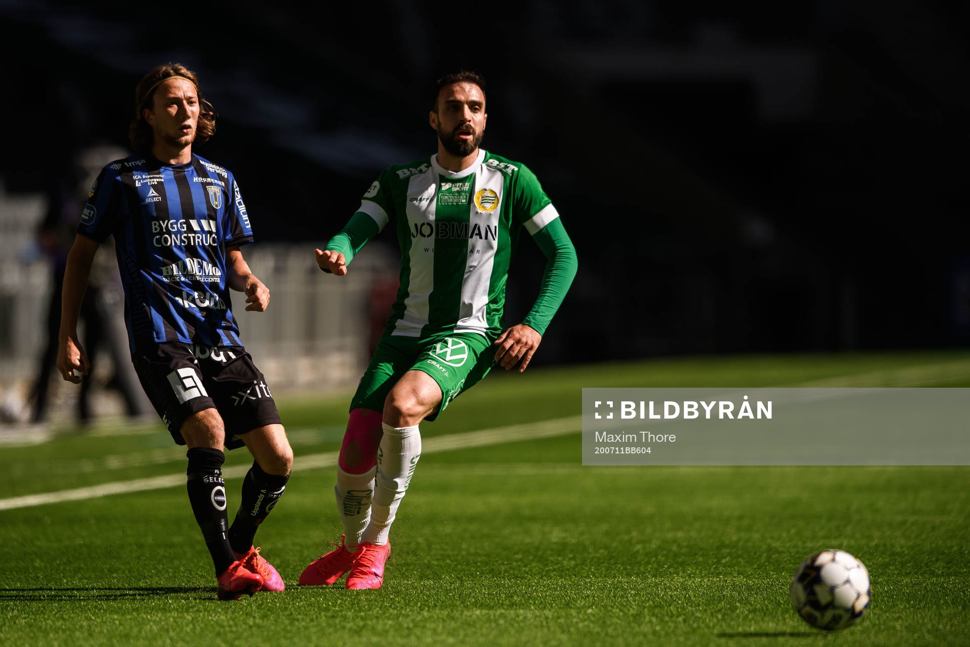 Sirius Axel Björnström och Hammarbys Abdul Khalili