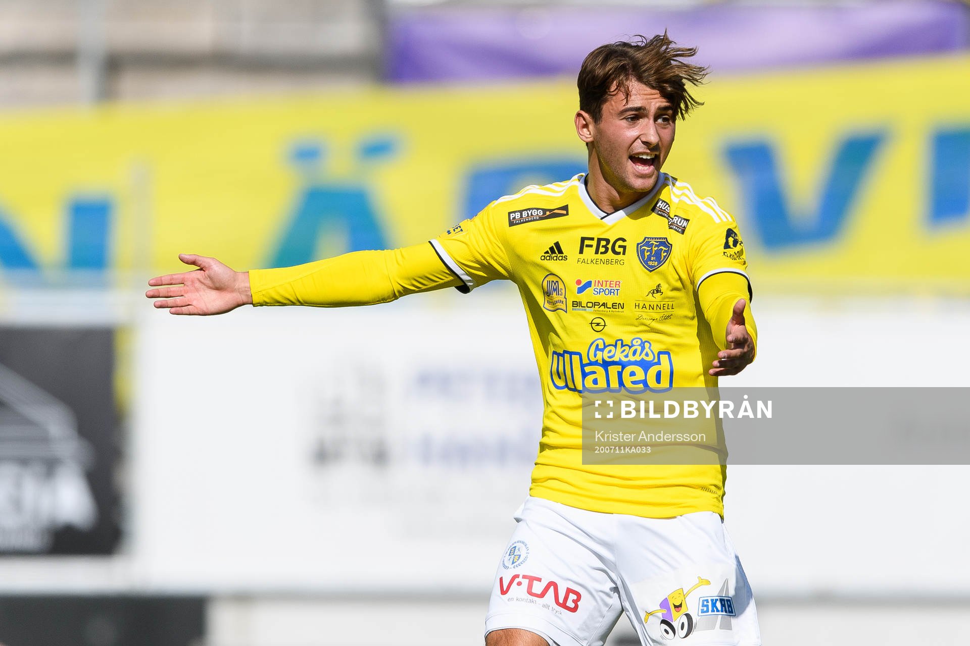 <<Falkenbergs Lorek Ademi reagerar