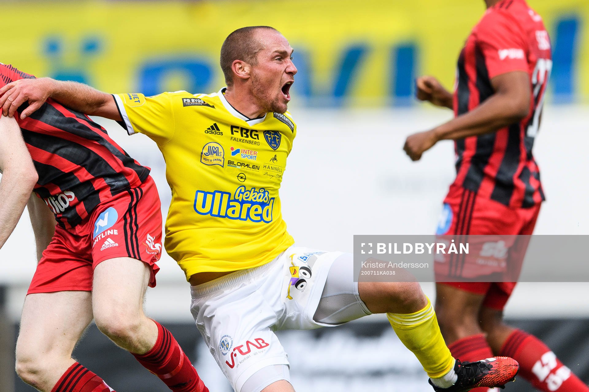 Falkenbergs Christoffer Carlsson reagerar