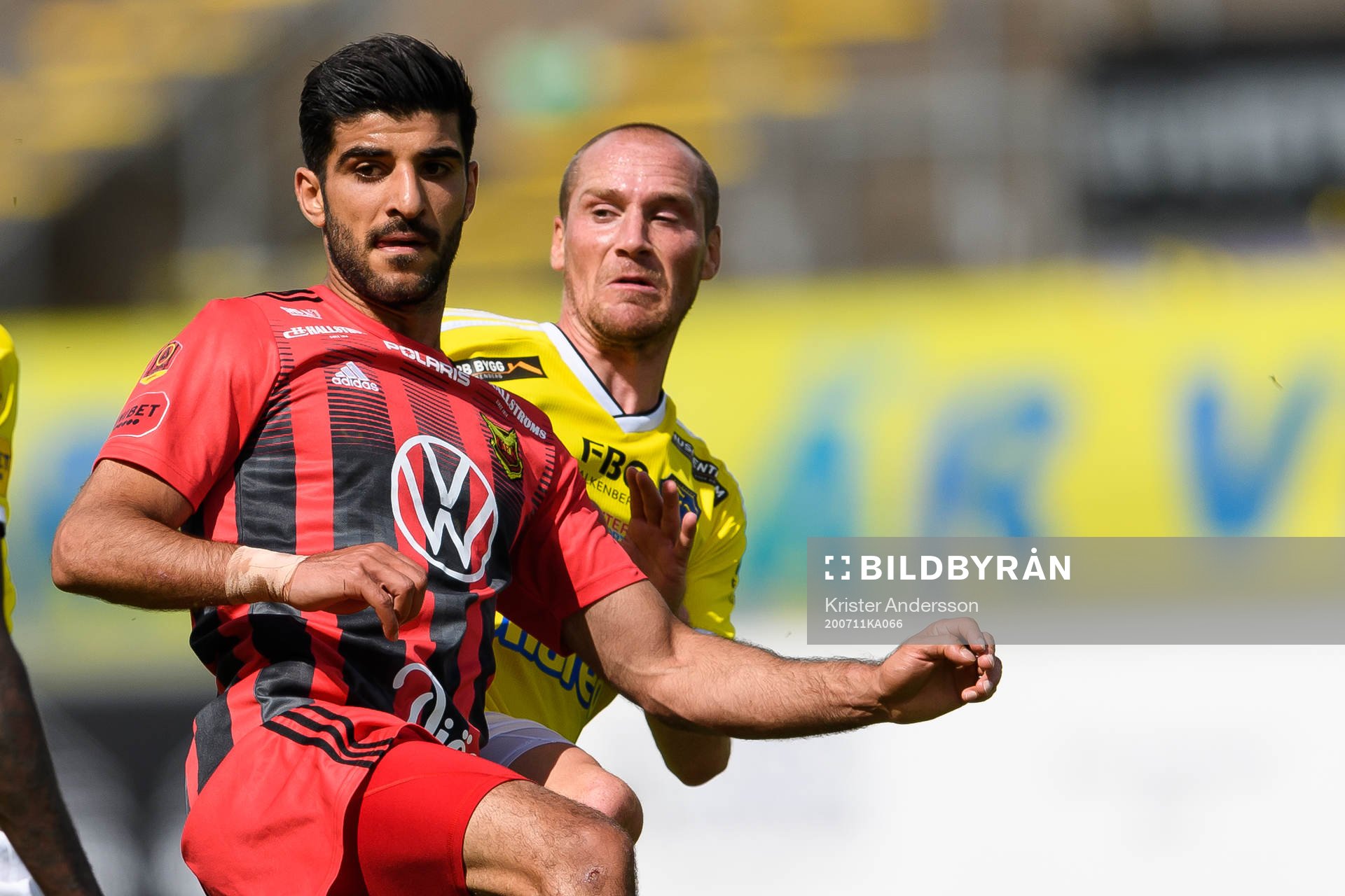 Östersunds Rewan Amin och Falkenbergs Christoffer Carlsson