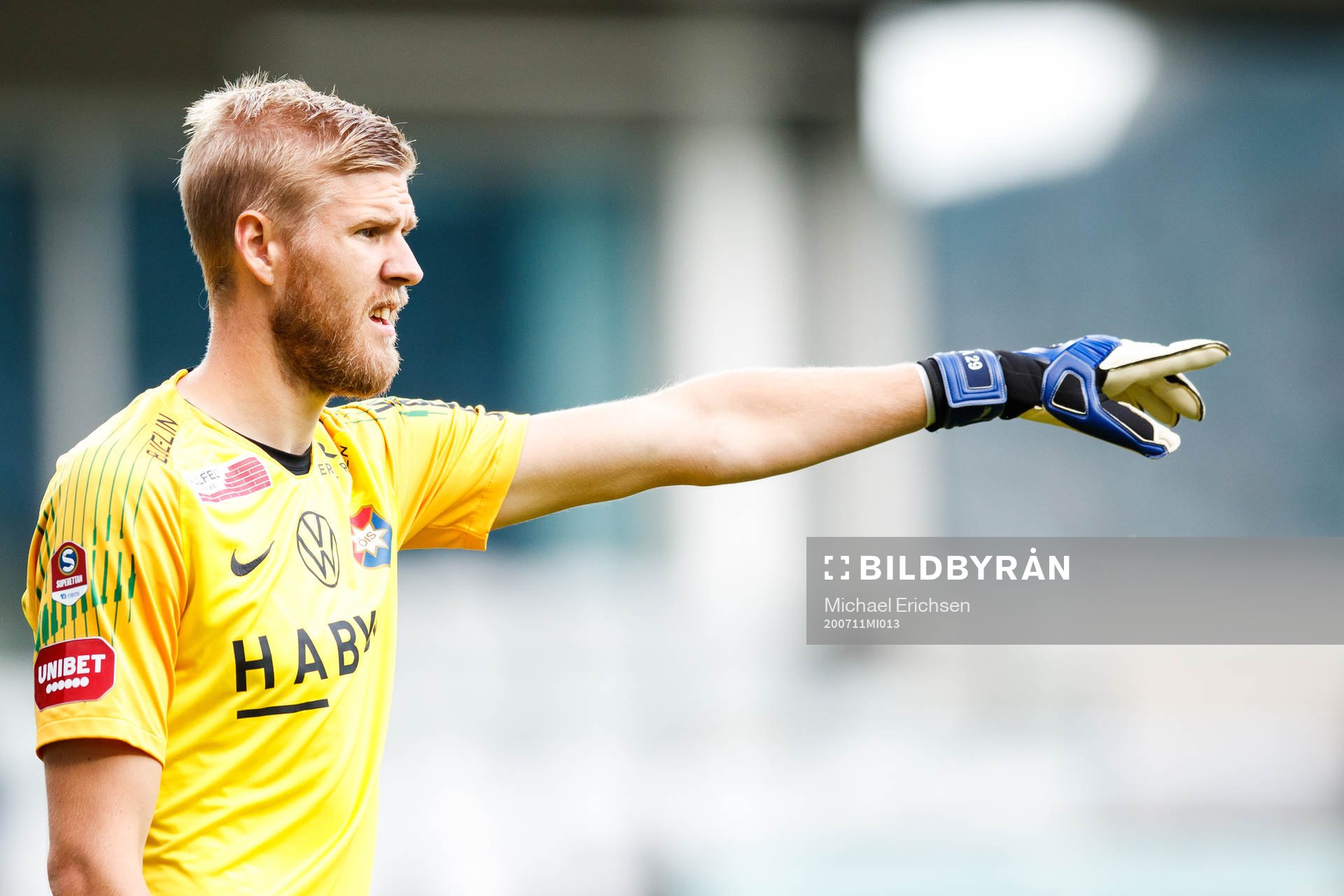 Örgrytes målvakt Fredrik Andersson