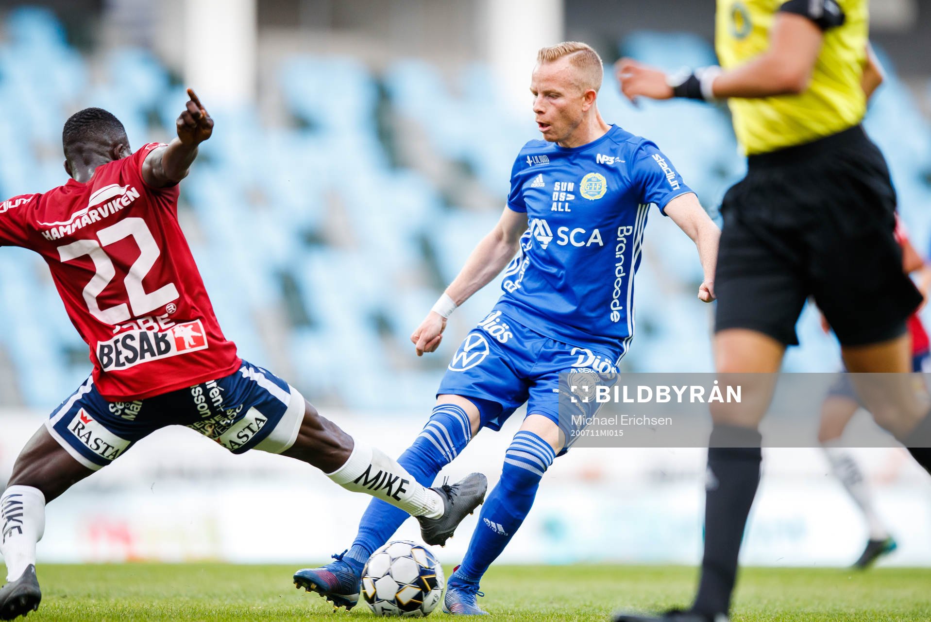 Örgrytes Abdul Razak och Sundsvalls Tobias Eriksson