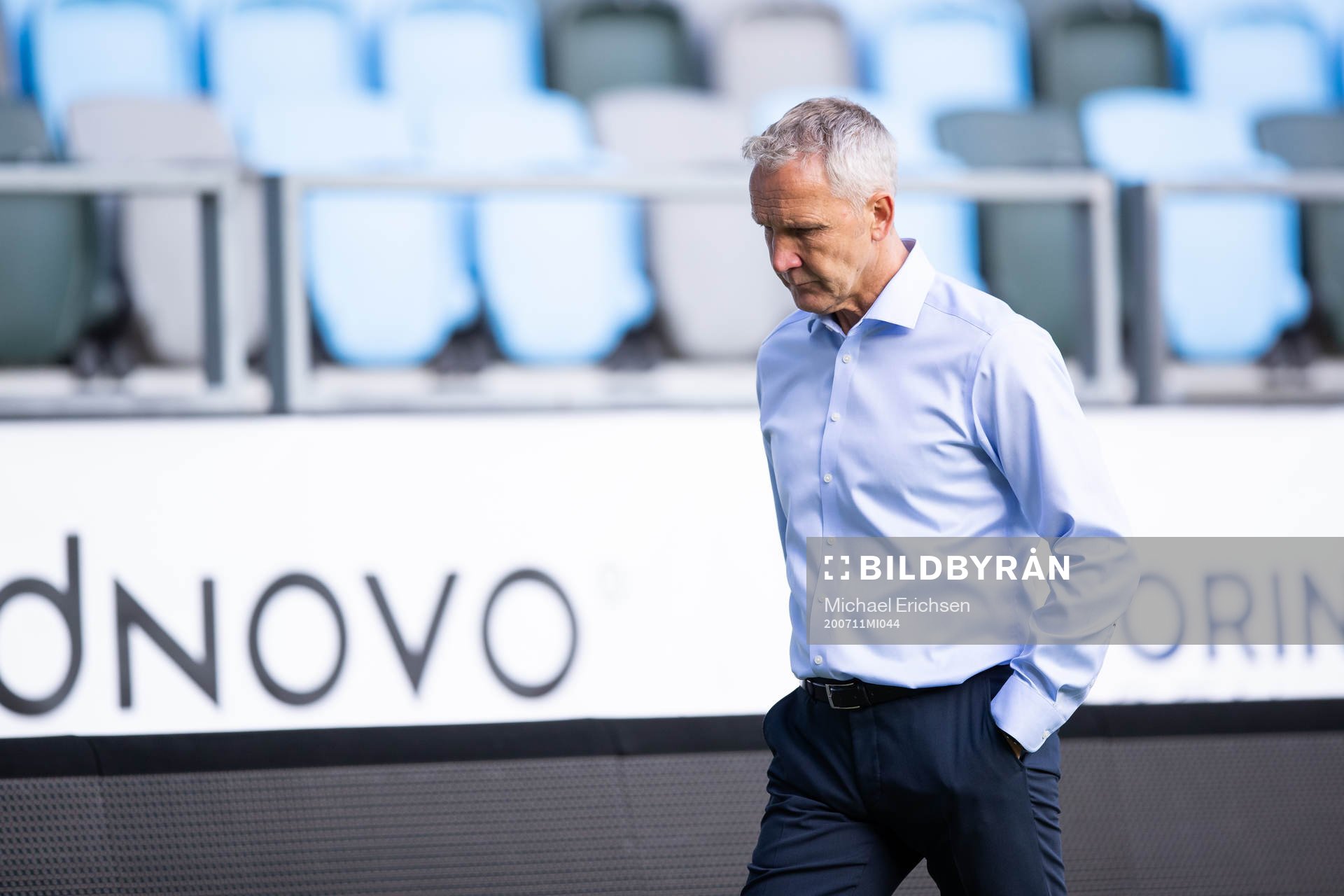 Örgrytes tränare Keith Millen deppar
