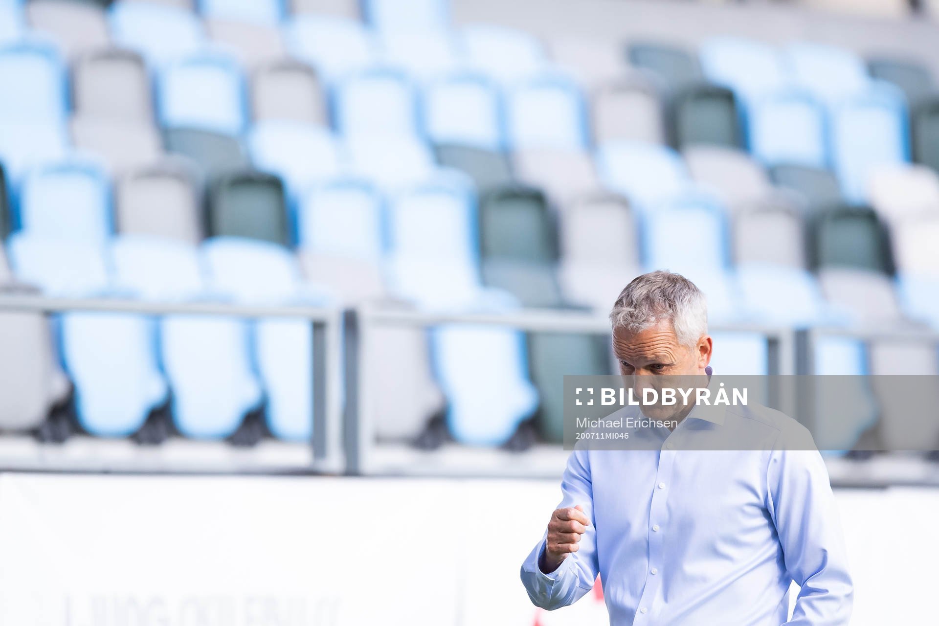 Örgrytes tränare Keith Millen deppar
