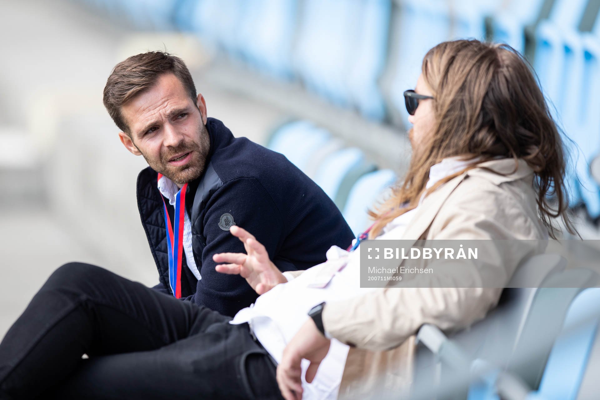 Örgrytes sportchef Igor Krul och klubbchef Niklas Allbäck