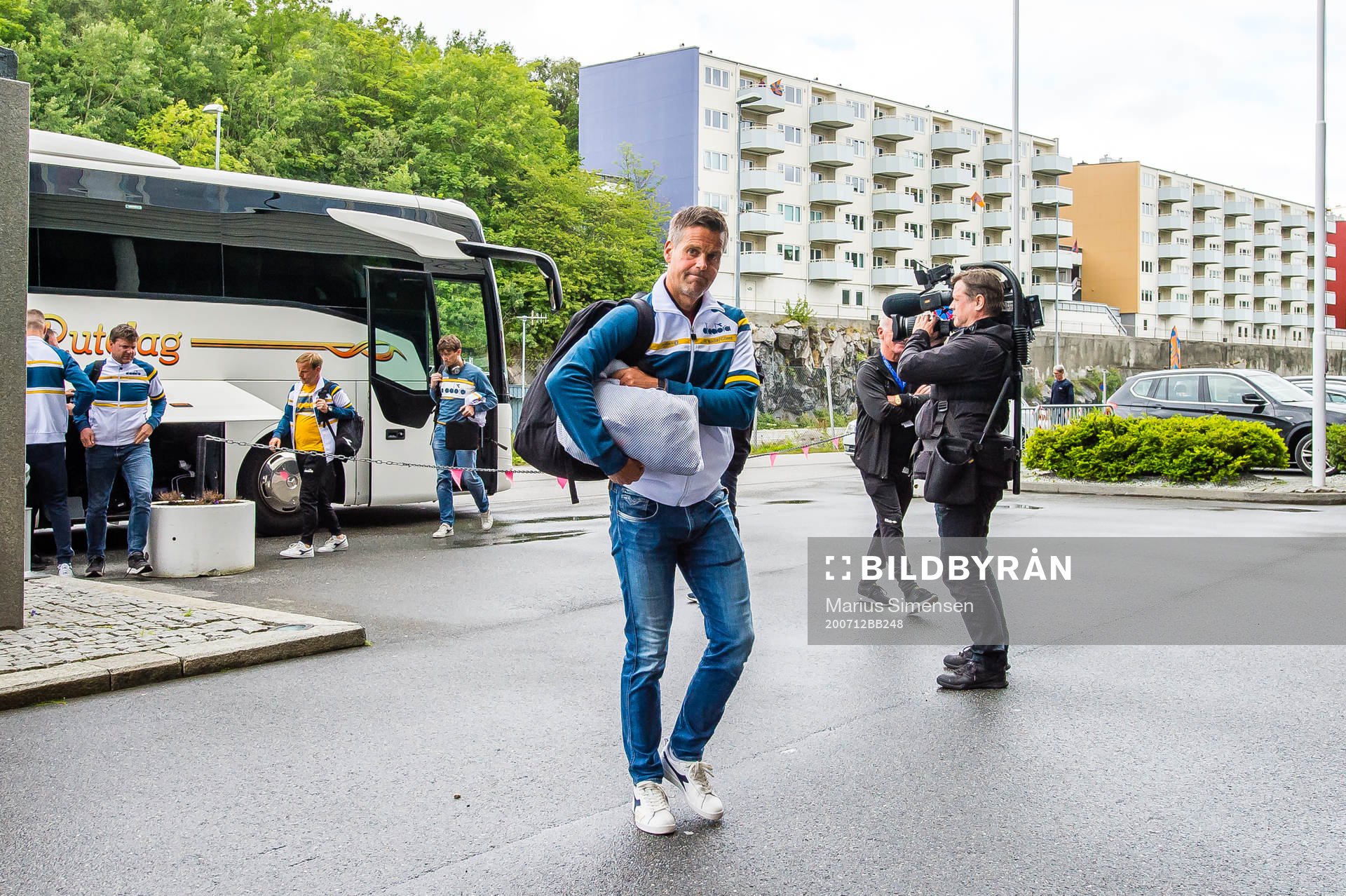 Kjetil Knutsen, head coach of Bodø/Glimt, arrives