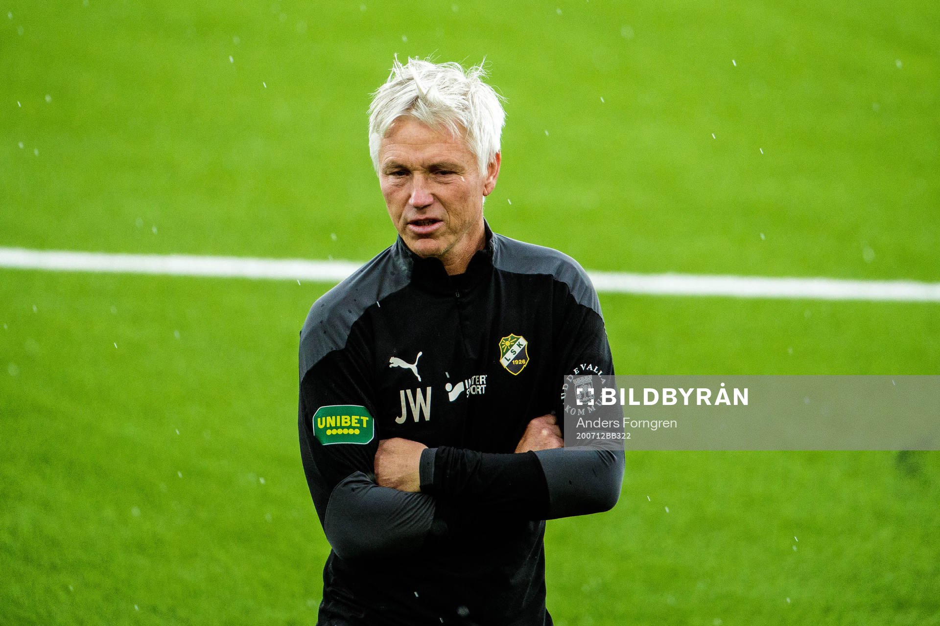 Ljungskiles tränare Jörgen Wålemark innan