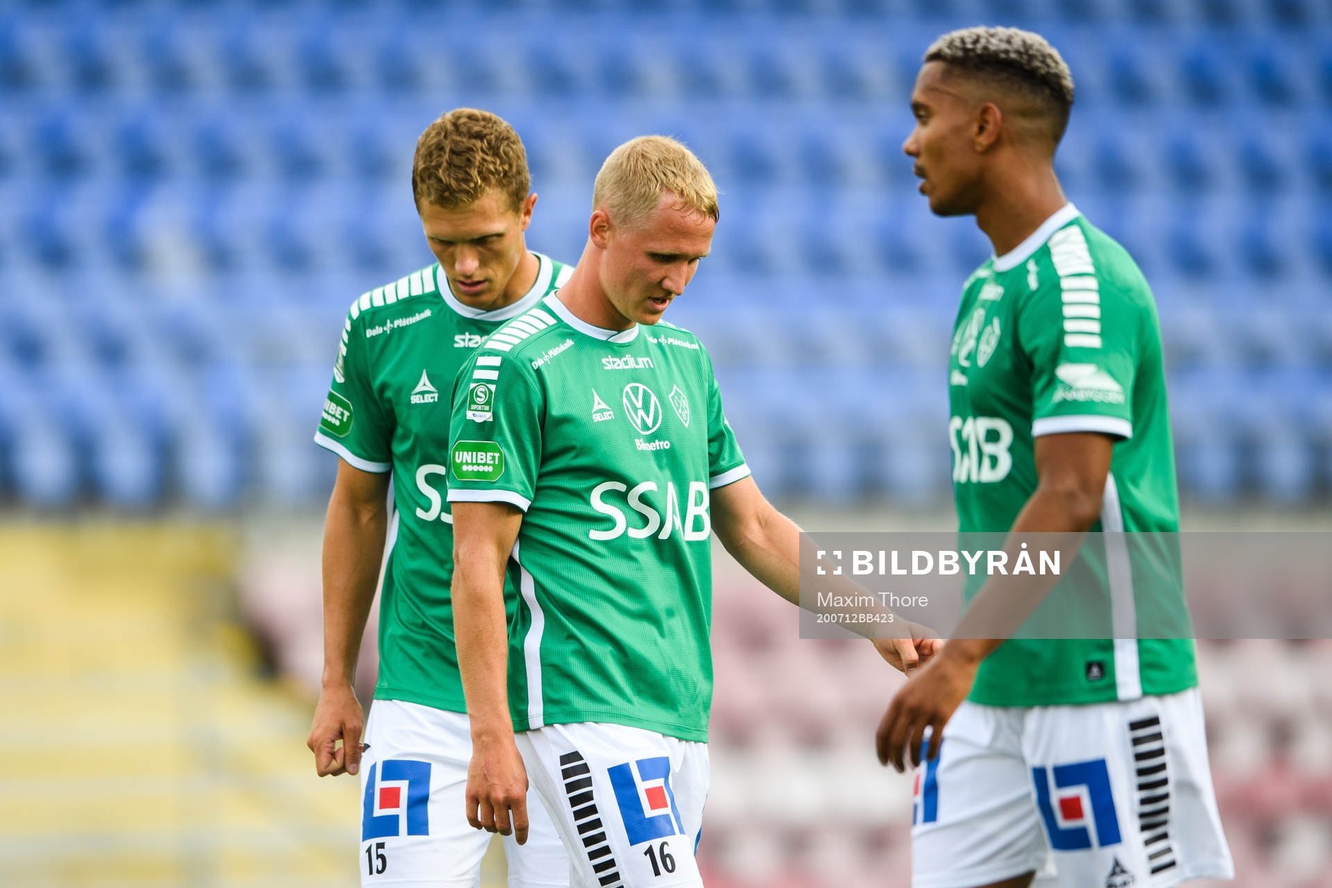 Brages Alexander Ekblad och André Kamp deppar