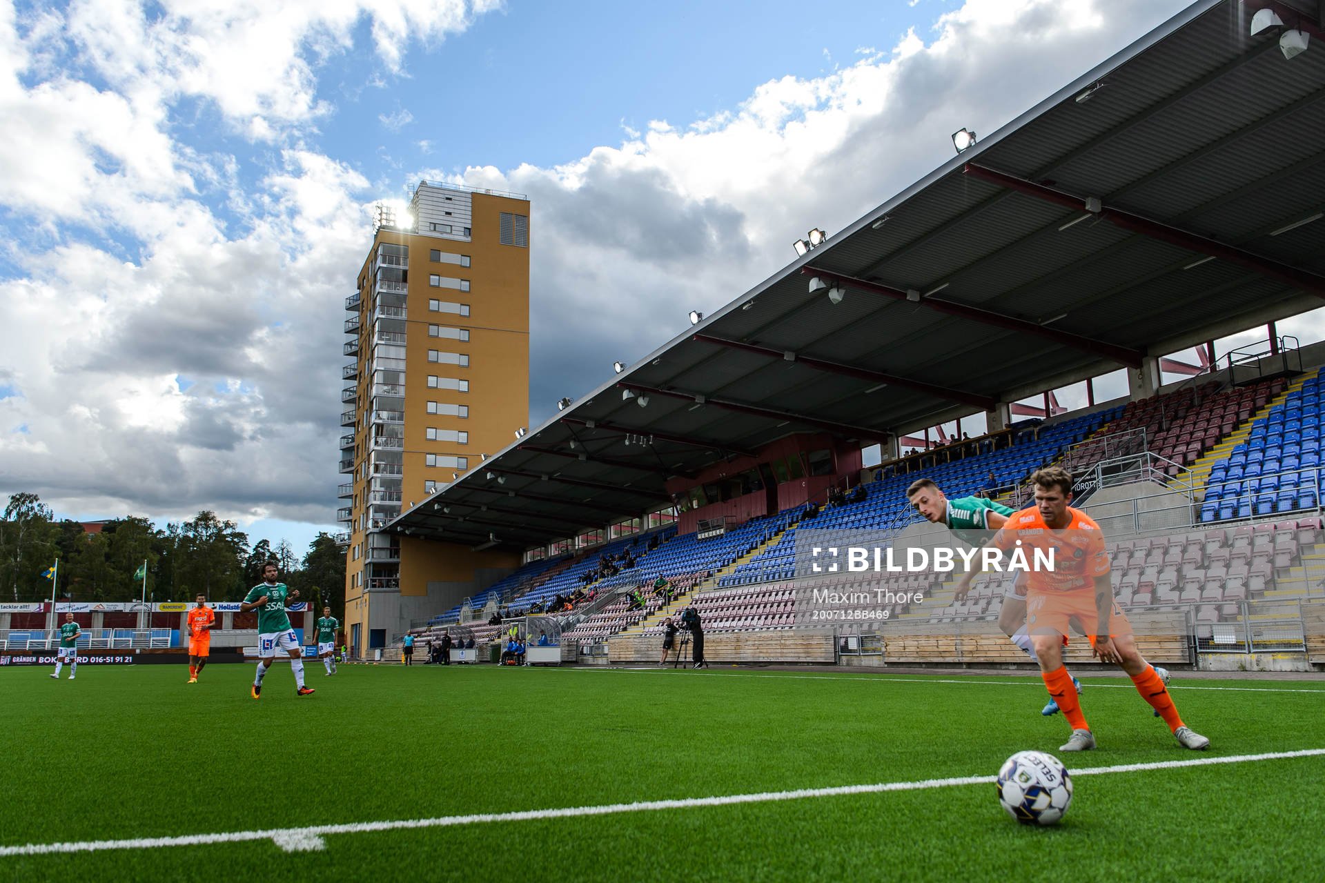 AFC Eskilstunas Ferid Ali och Brages Lukas Hiltunen