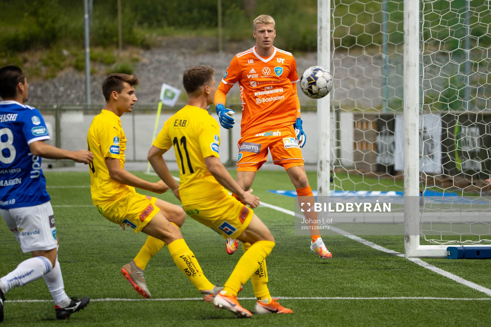 Umeås målvakt Viktor Frodig