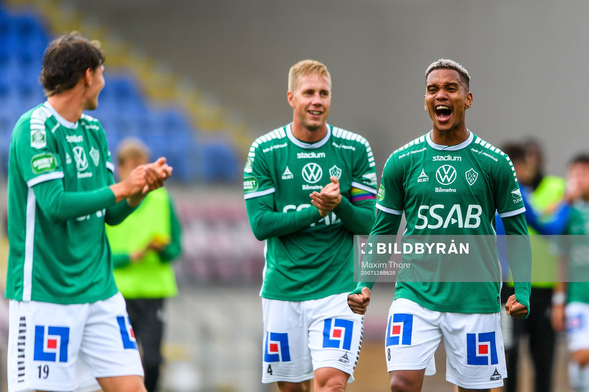 Brages Seth Kanteh Hellberg jublar