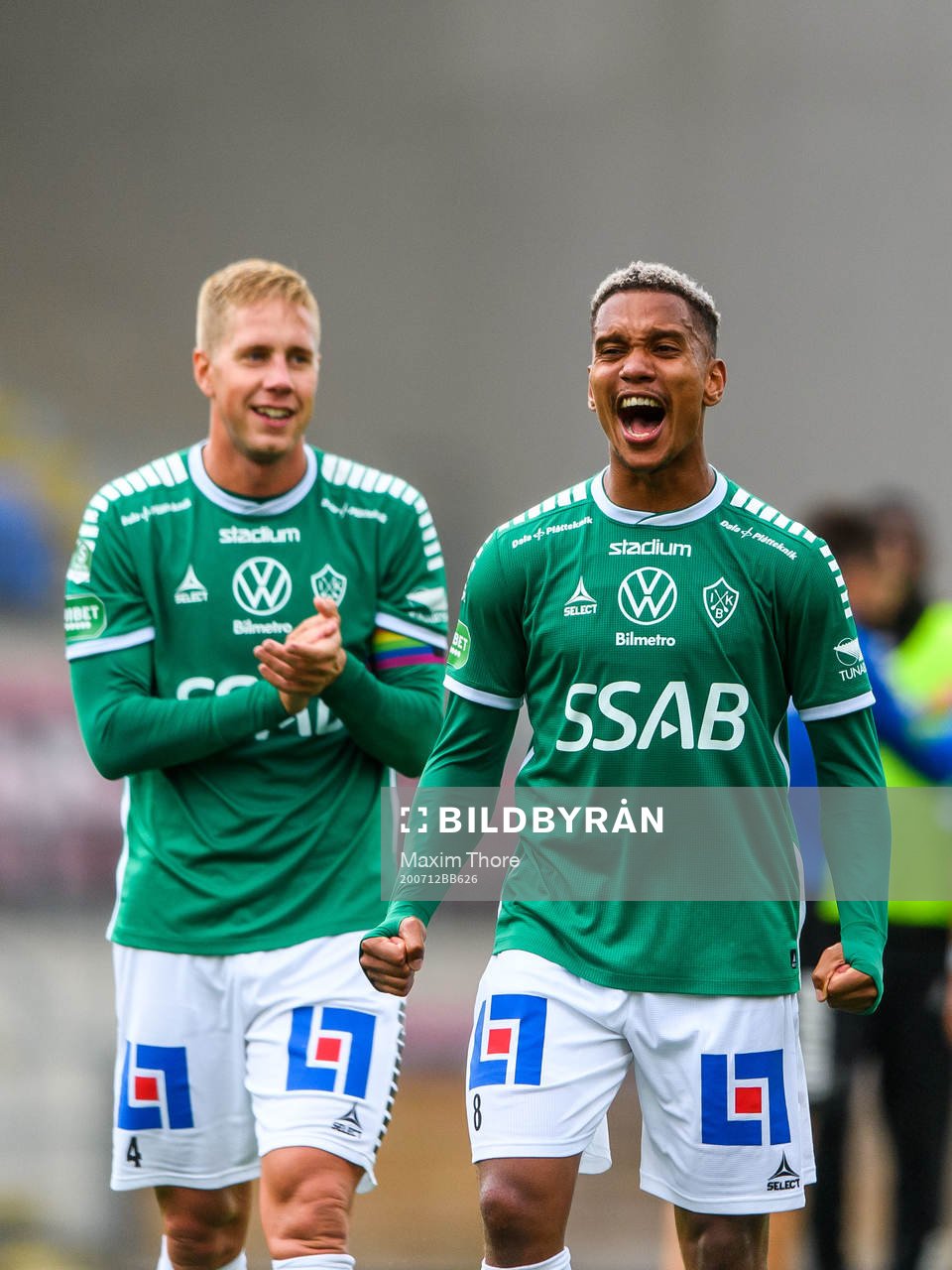 Brages Seth Kanteh Hellberg jublar