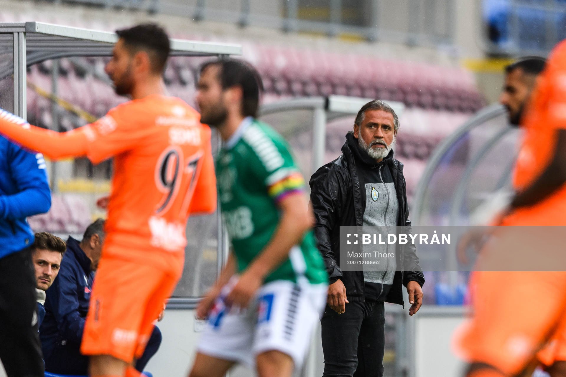 AFC Eskilstunas tränare Özcan Melkemichel