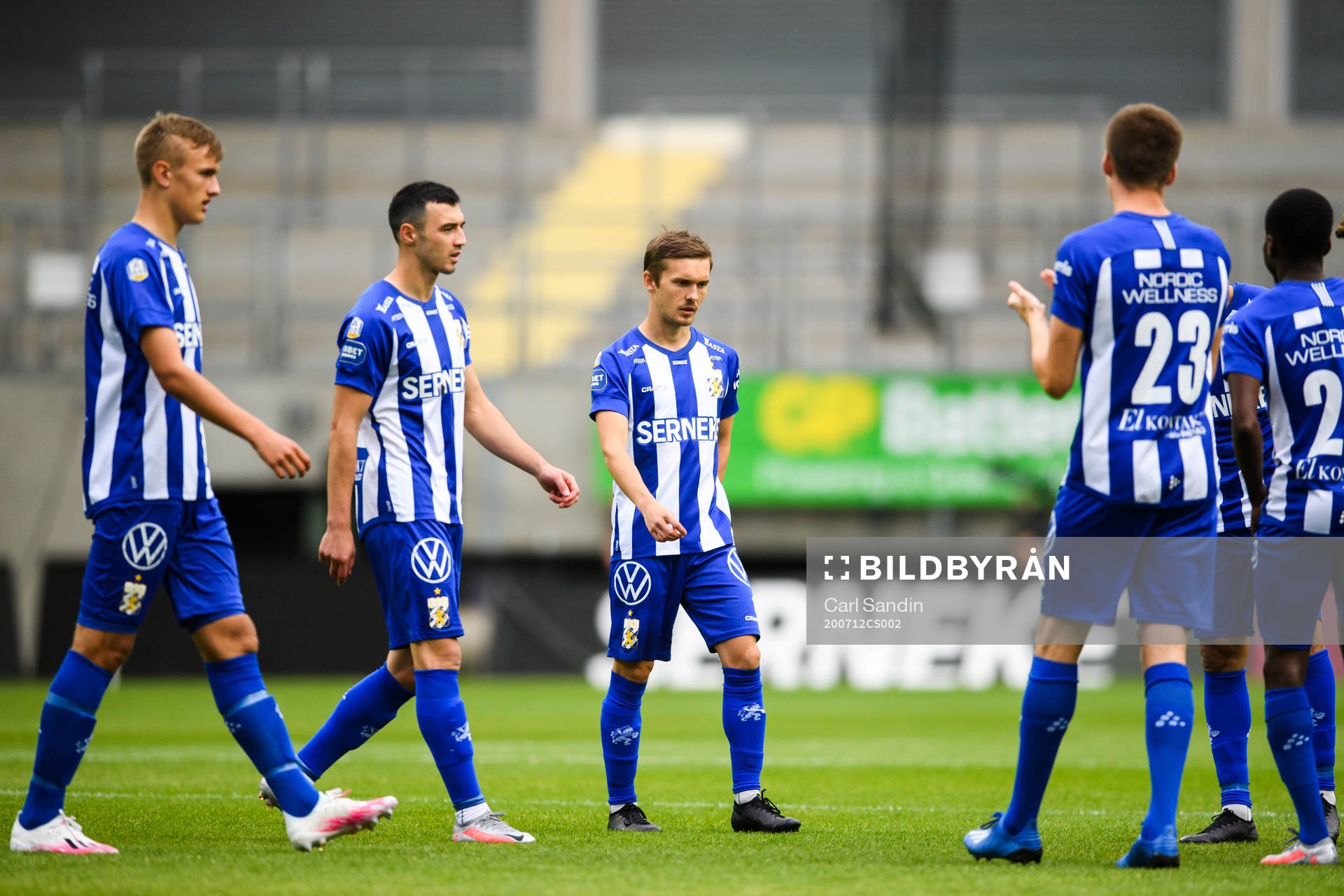 IFK Göteborgs Jesper Tolinsson , Giorgi Kharaishvili och