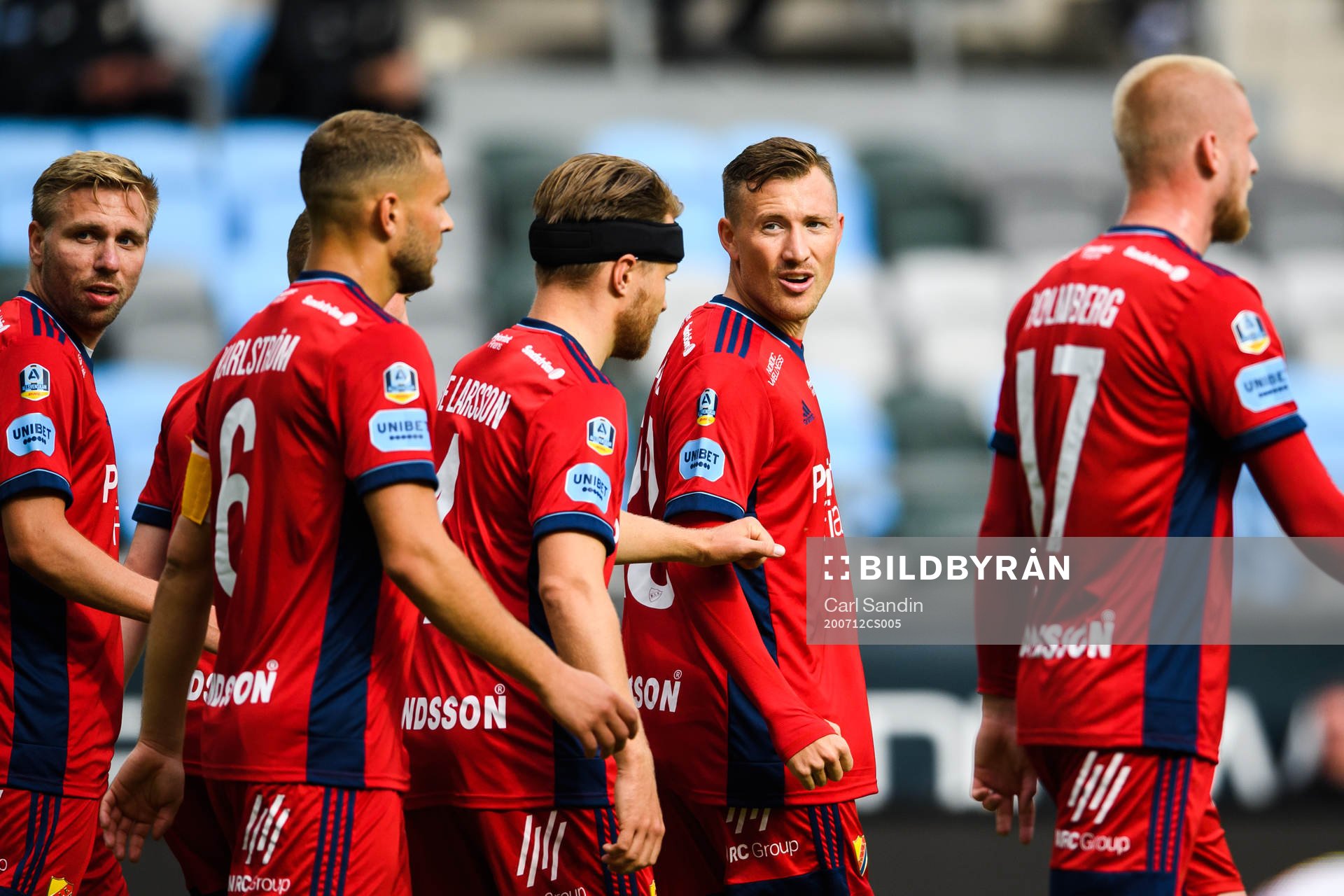 Djurgårdens Fredrik Ulvestad jublar