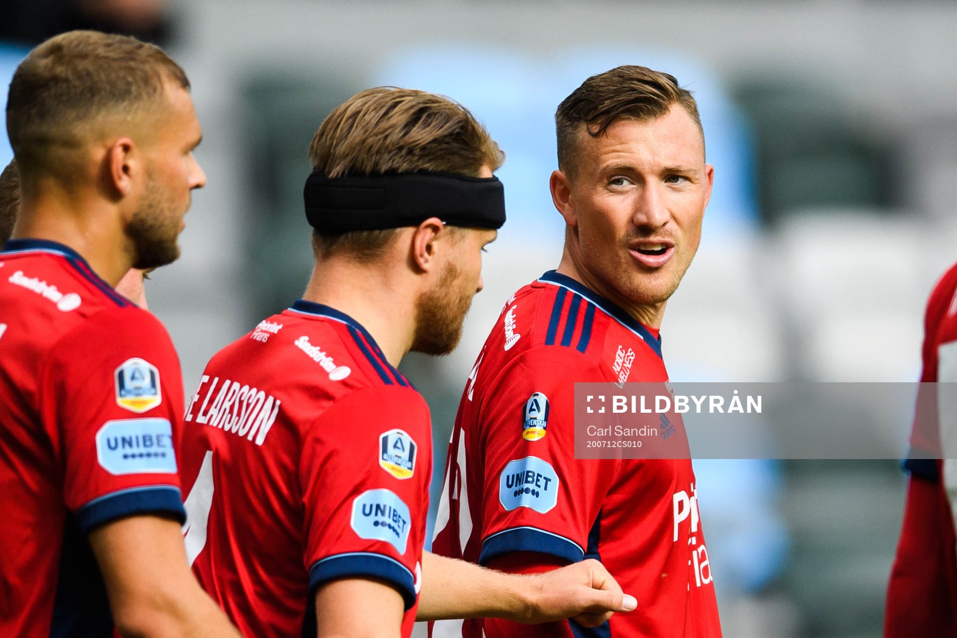 Djurgårdens Fredrik Ulvestad jublar
