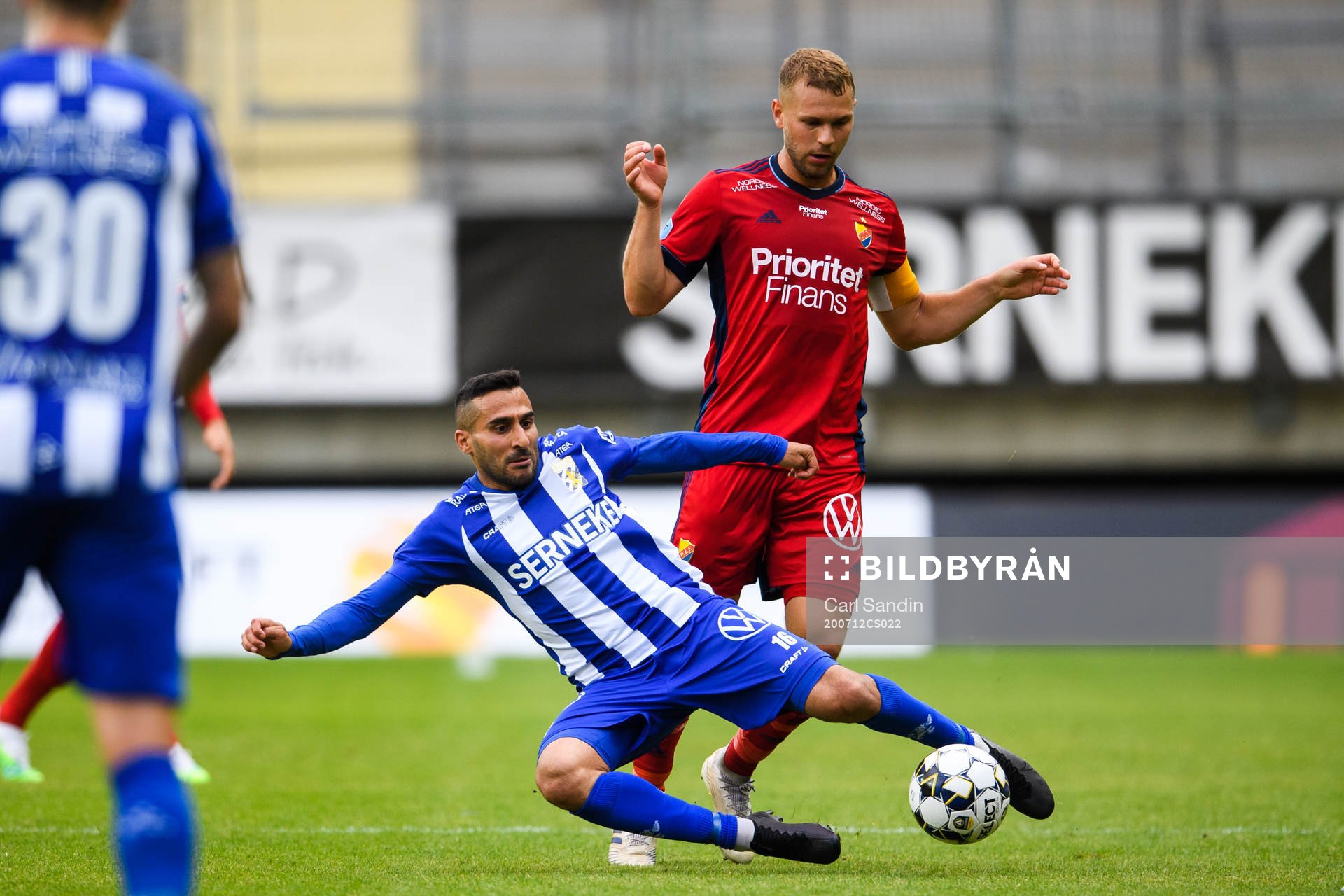 IFK Göteborgs Sargon Abraham och Djurgårdens Jesper