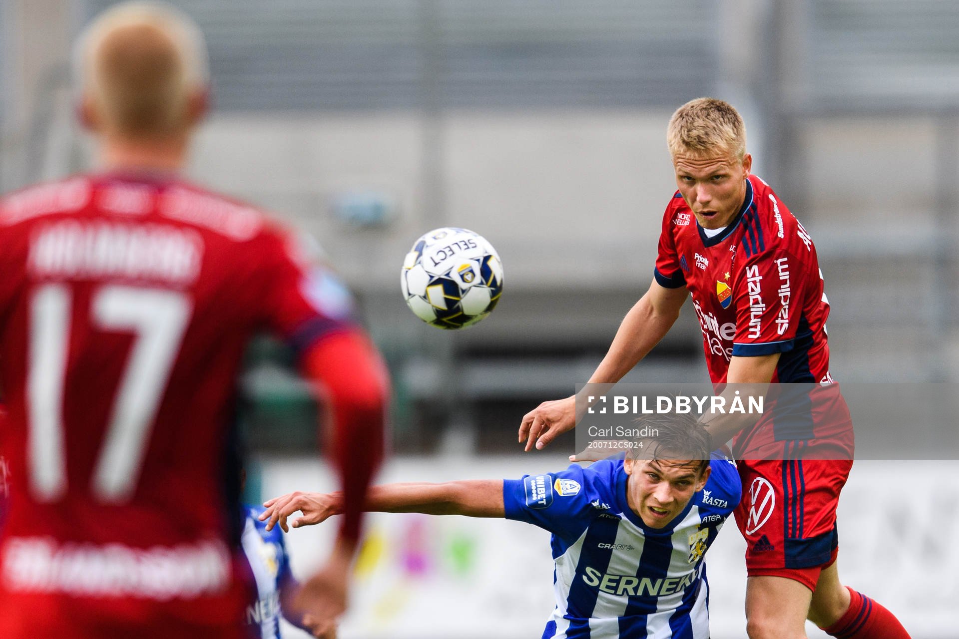 IFK Göteborgs Noah Alexandersson och Djurgårdens Jonathan