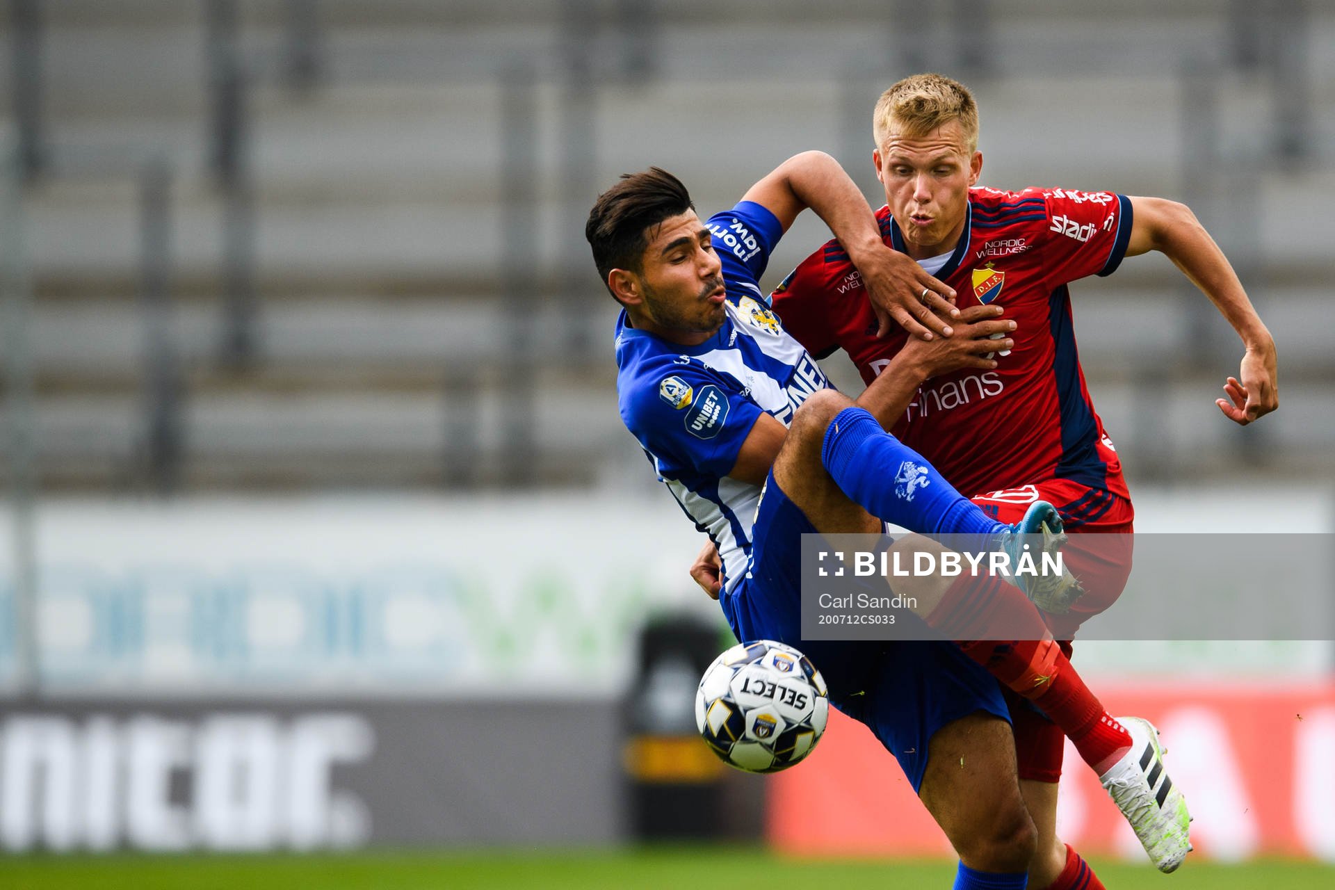 IFK Göteborgs Hosam Aiesh och Djurgårdens Jonathan