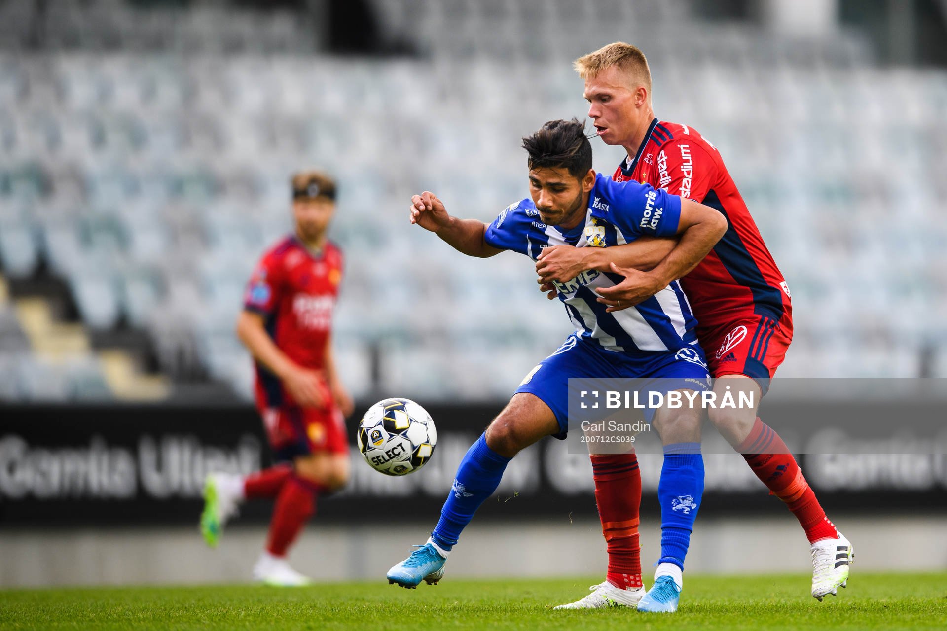 IFK Göteborgs Hosam Aiesh och Djurgårdens Jonathan
