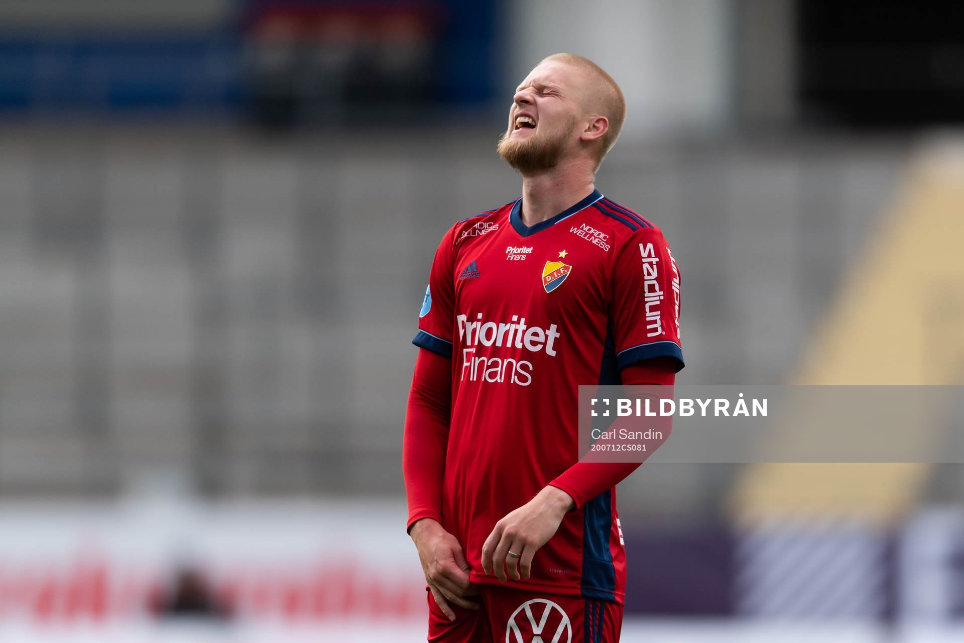 Djurgårdens Kalle Holmberg deppar