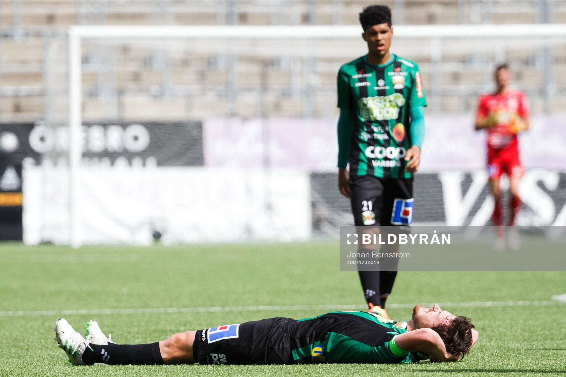 Varbergs Robin Tranberg har ont