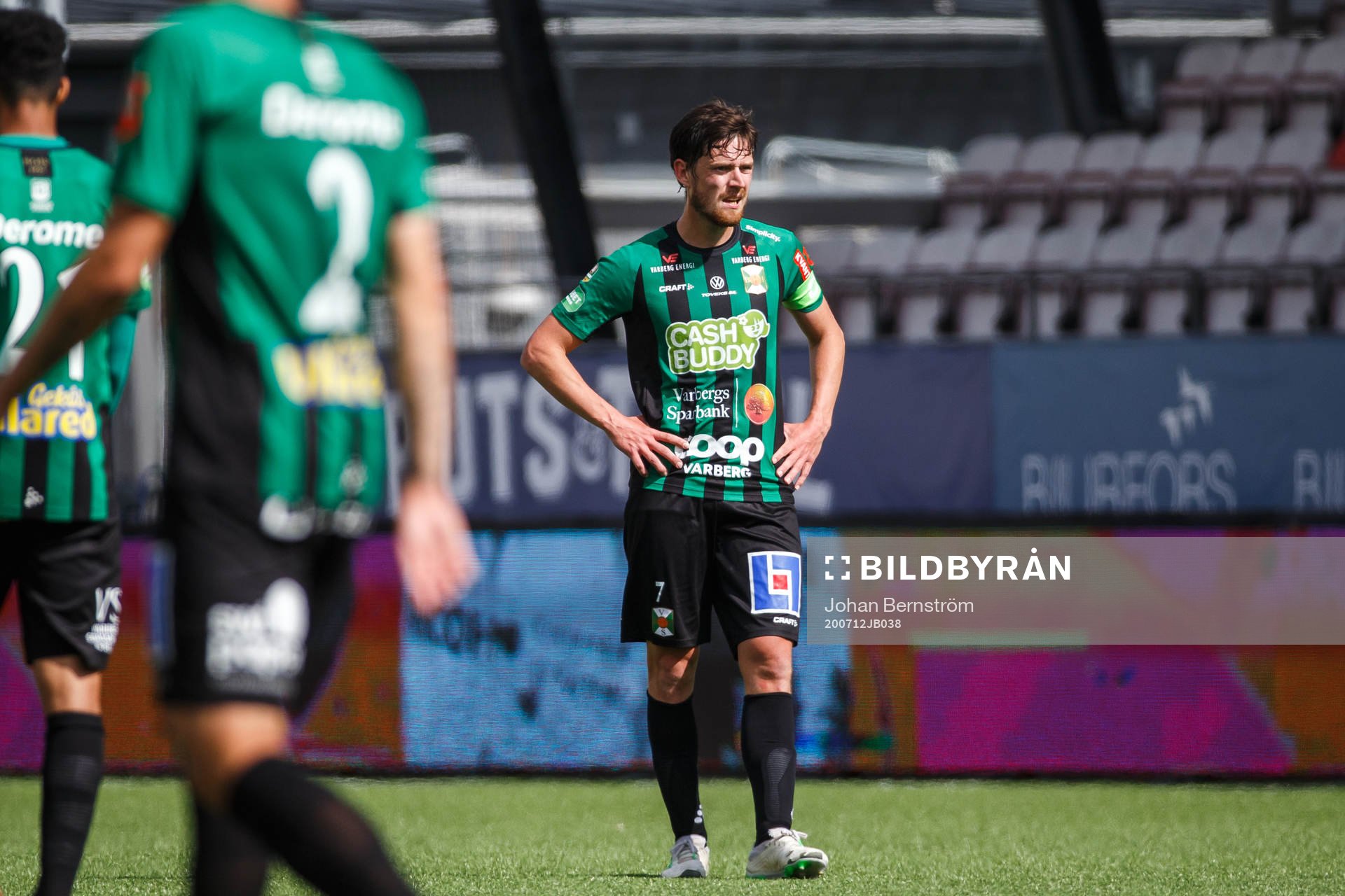 Varbergs Robin Tranberg deppar