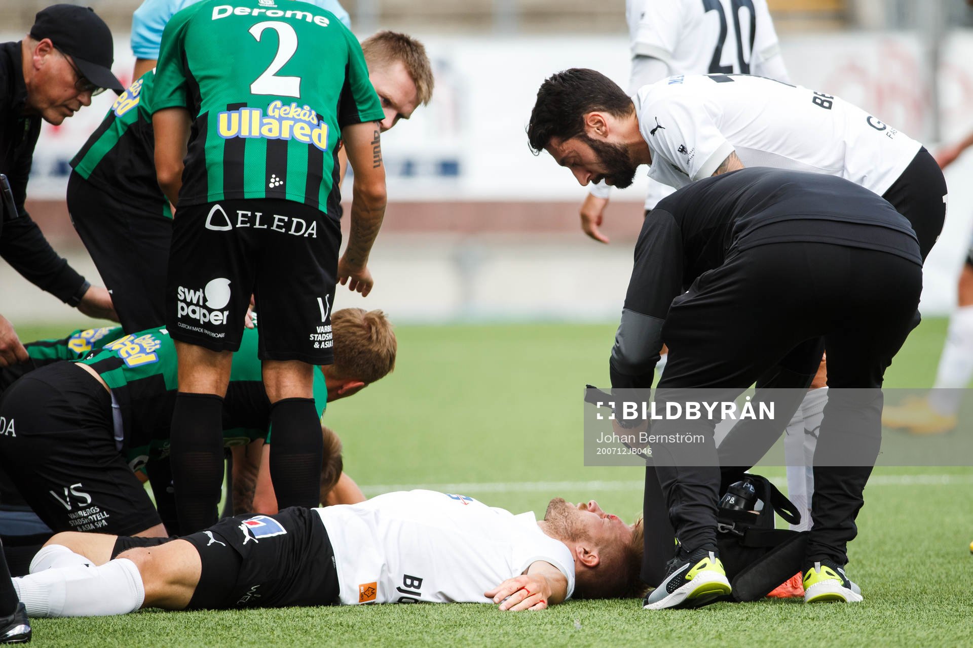 Örebros Erik Björndahl får vård