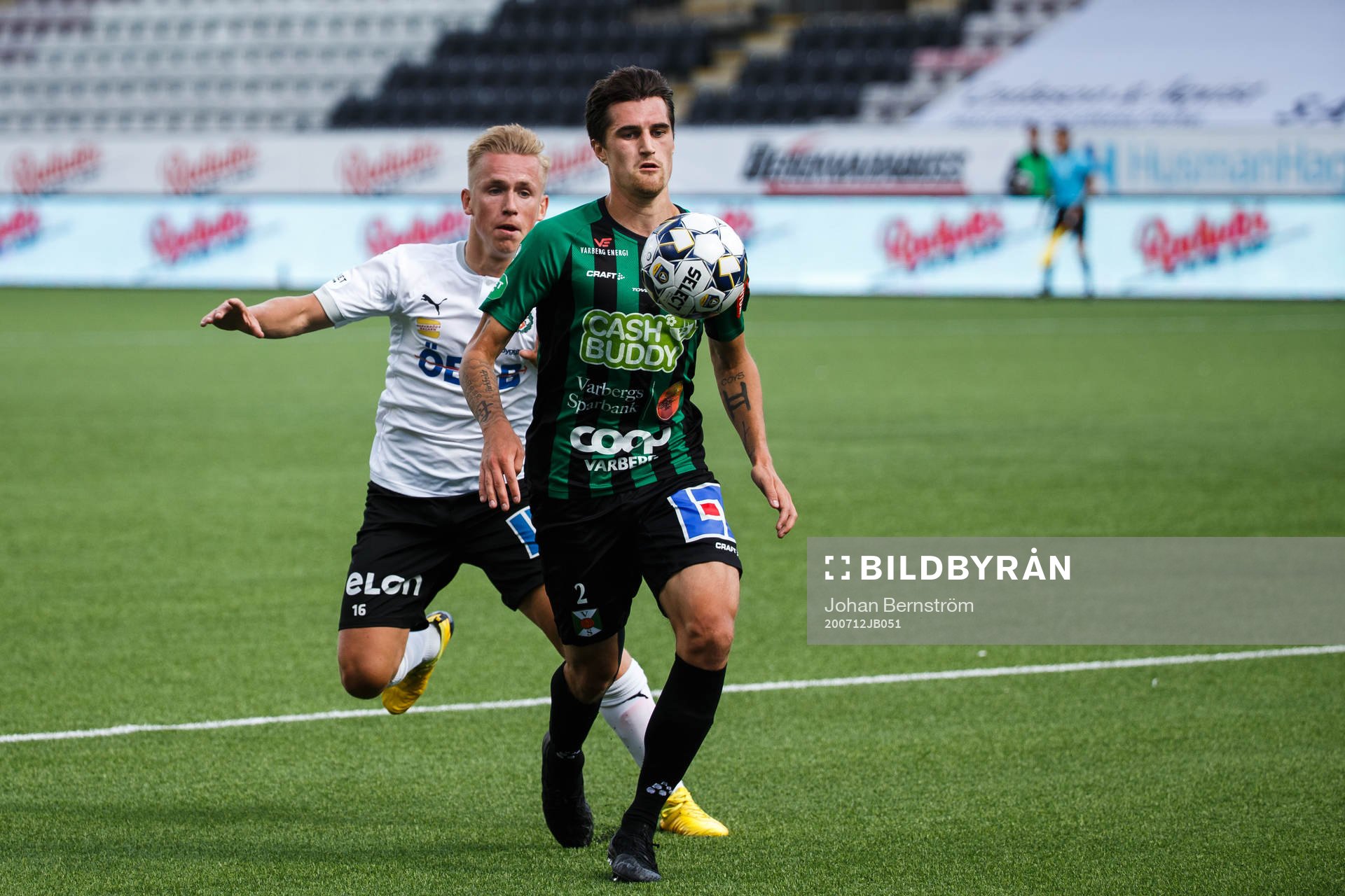 Varbergs Jon Birkfeldt och Örebros David Seger