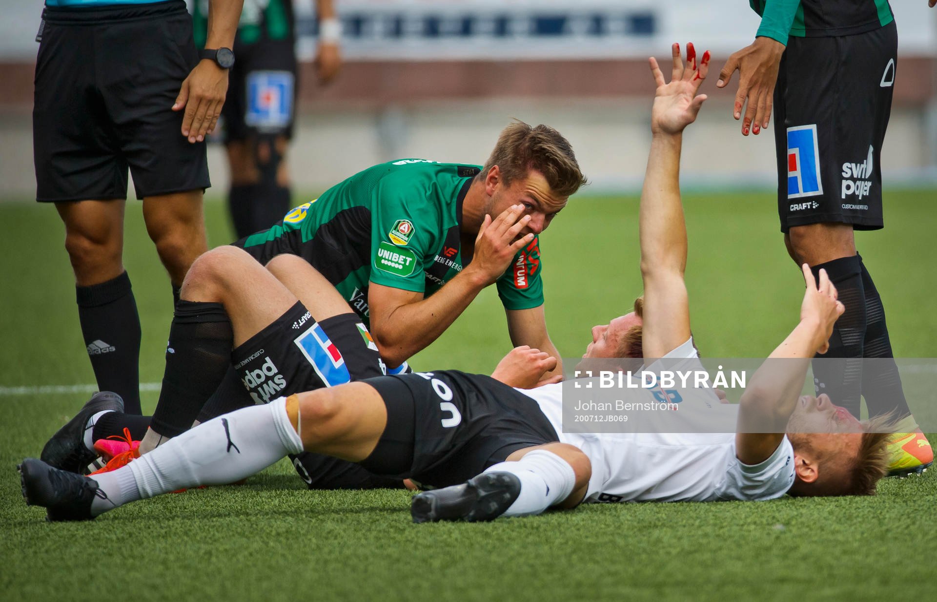 Varbergs Jesper Modig och Örebros Erik Björndahl är