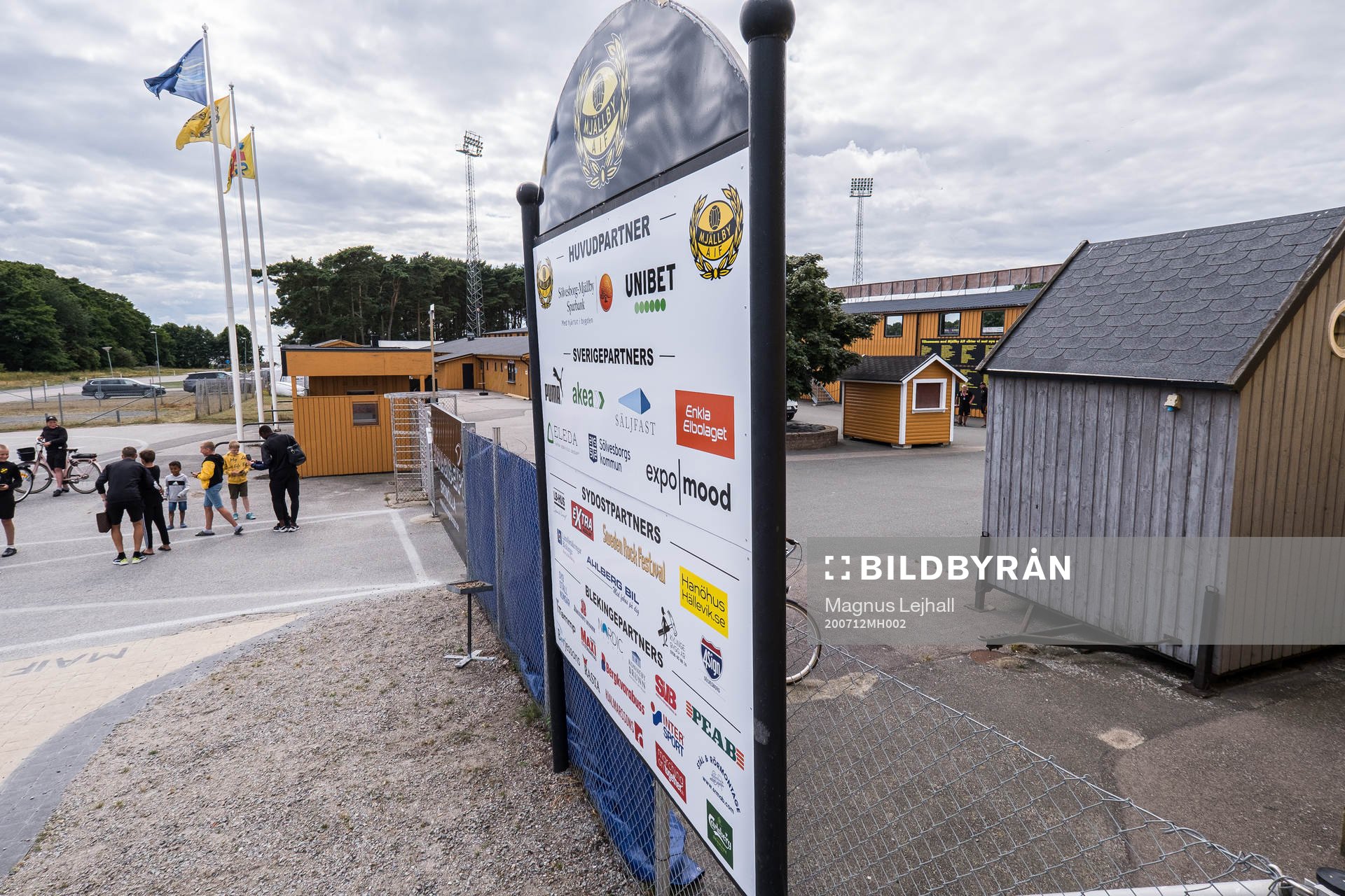Entrén till Strandvallen