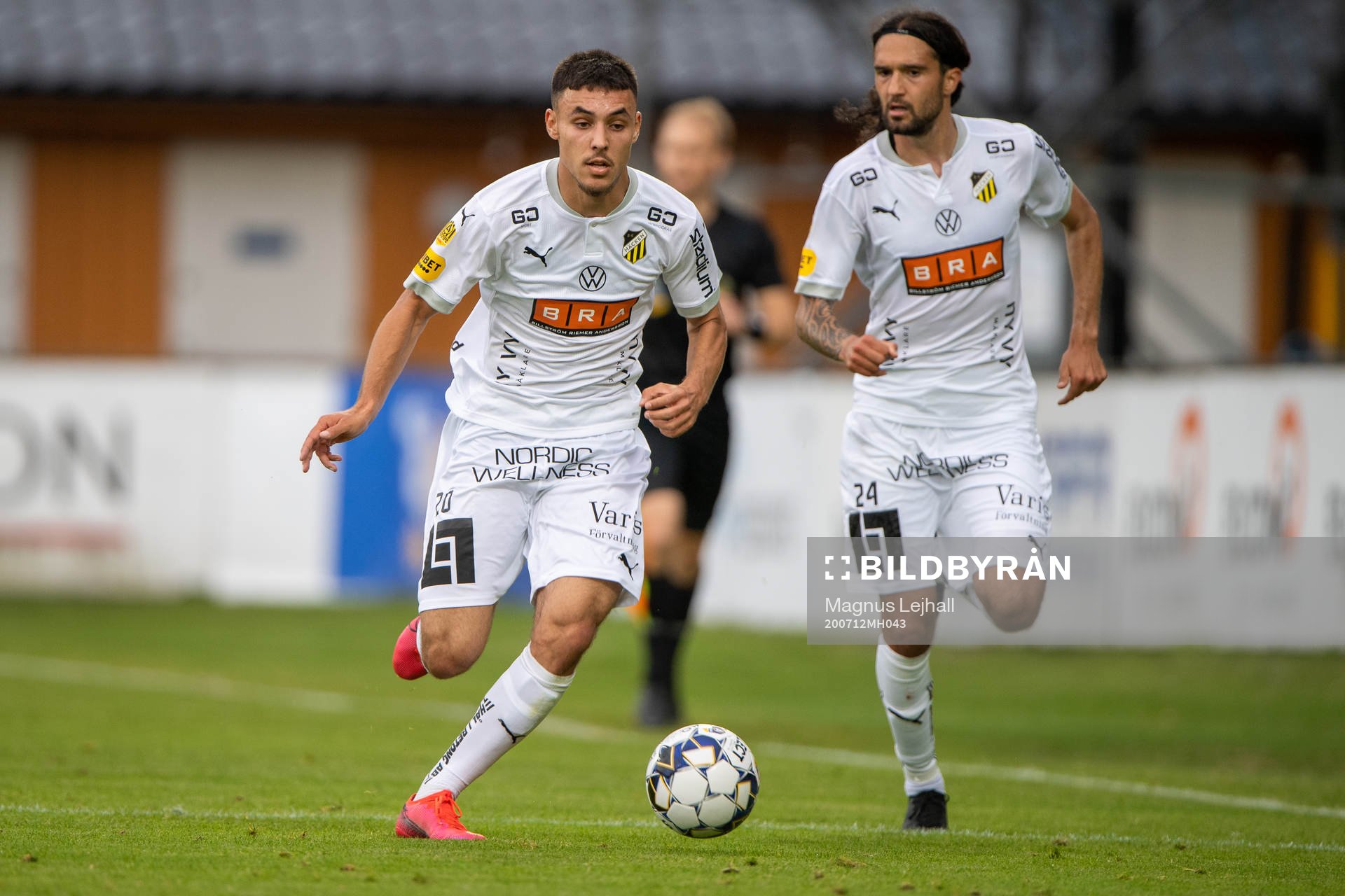 Häckens Ali Youssef  och Leonard Zuta