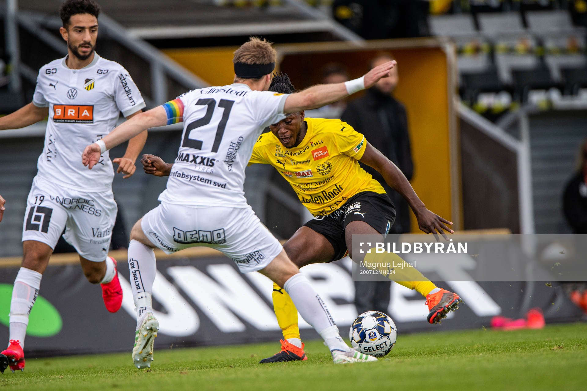 Häckens Daleho Irandust, Rasmus Lindgren  och Mjällbys