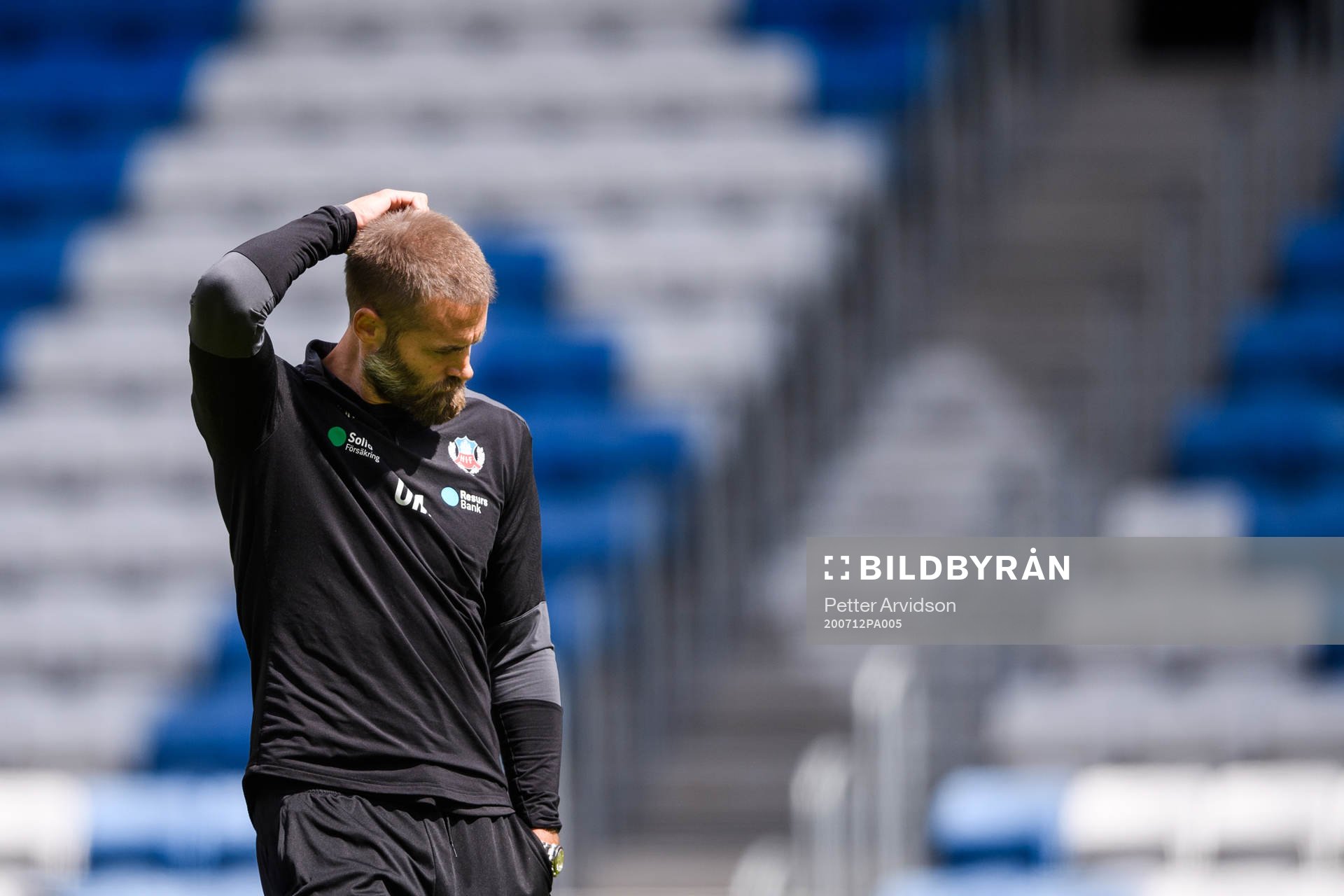 Helsingborgs tränare Olof Mellberg