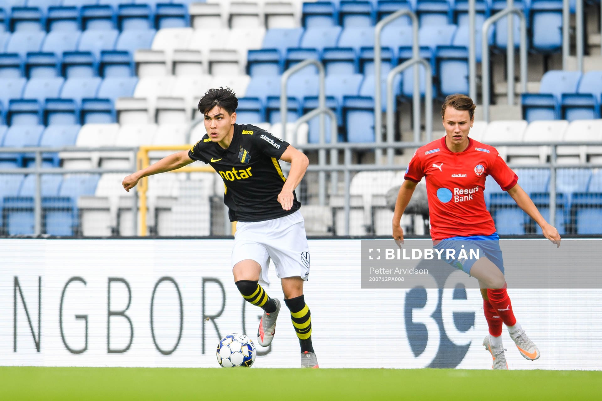 s Eric Kahl och Helsingborgs Alex Timossi Andersson