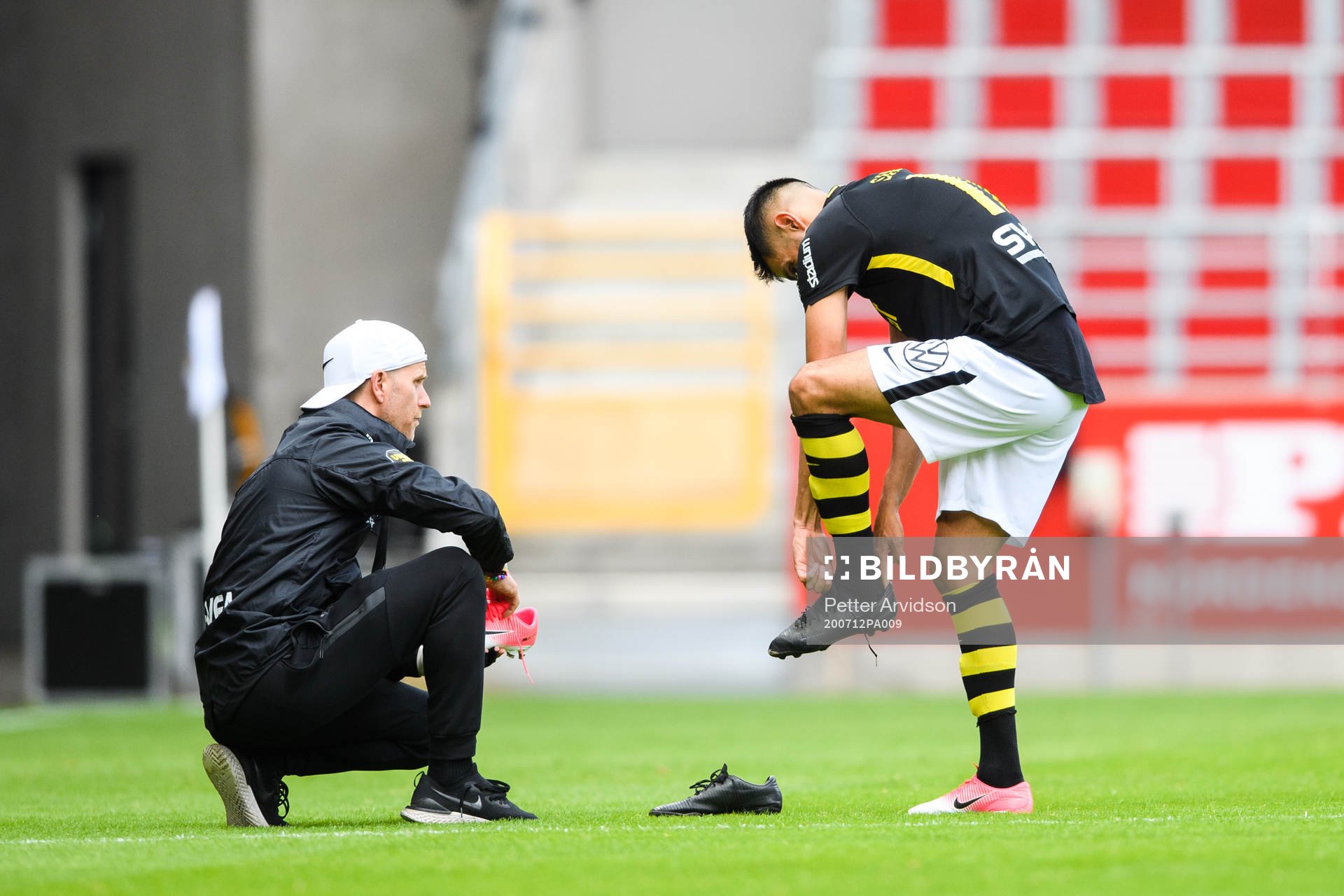 s Stefan Silva byter skor