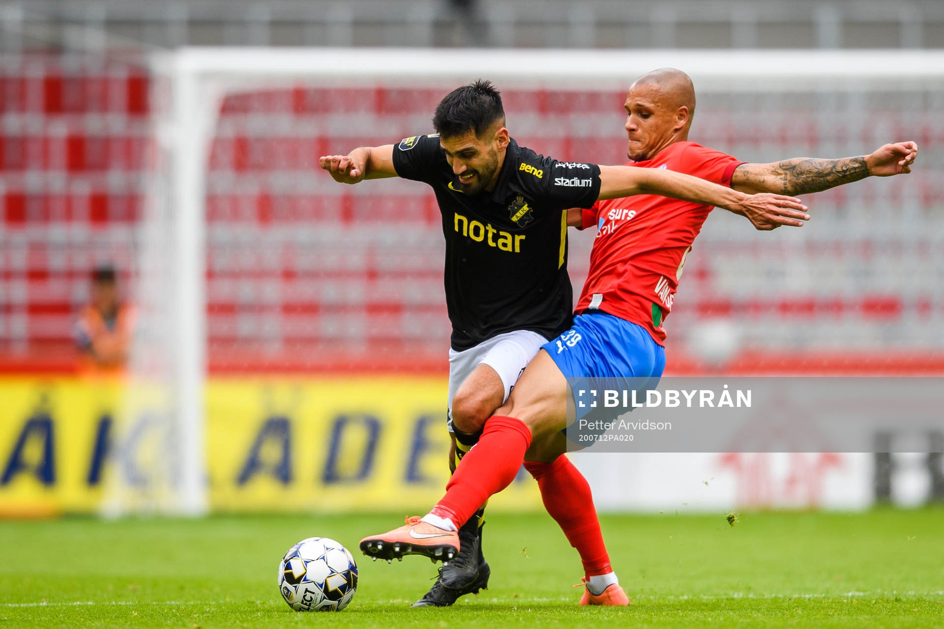 s Stefan Silva och Helsingborgs Anthony van