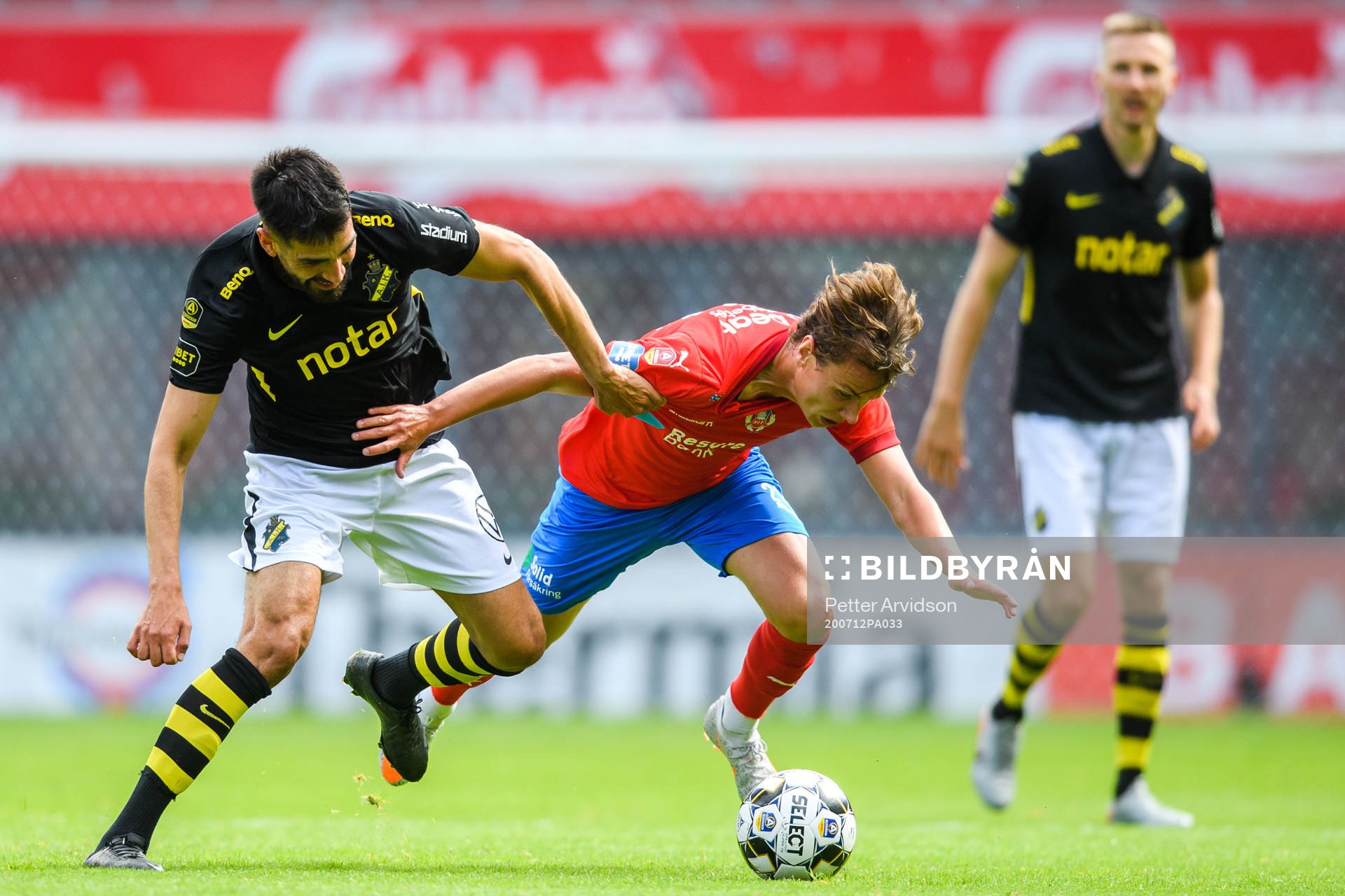 s Stefan Silva och Helsingborgs Alex Timossi Andersson