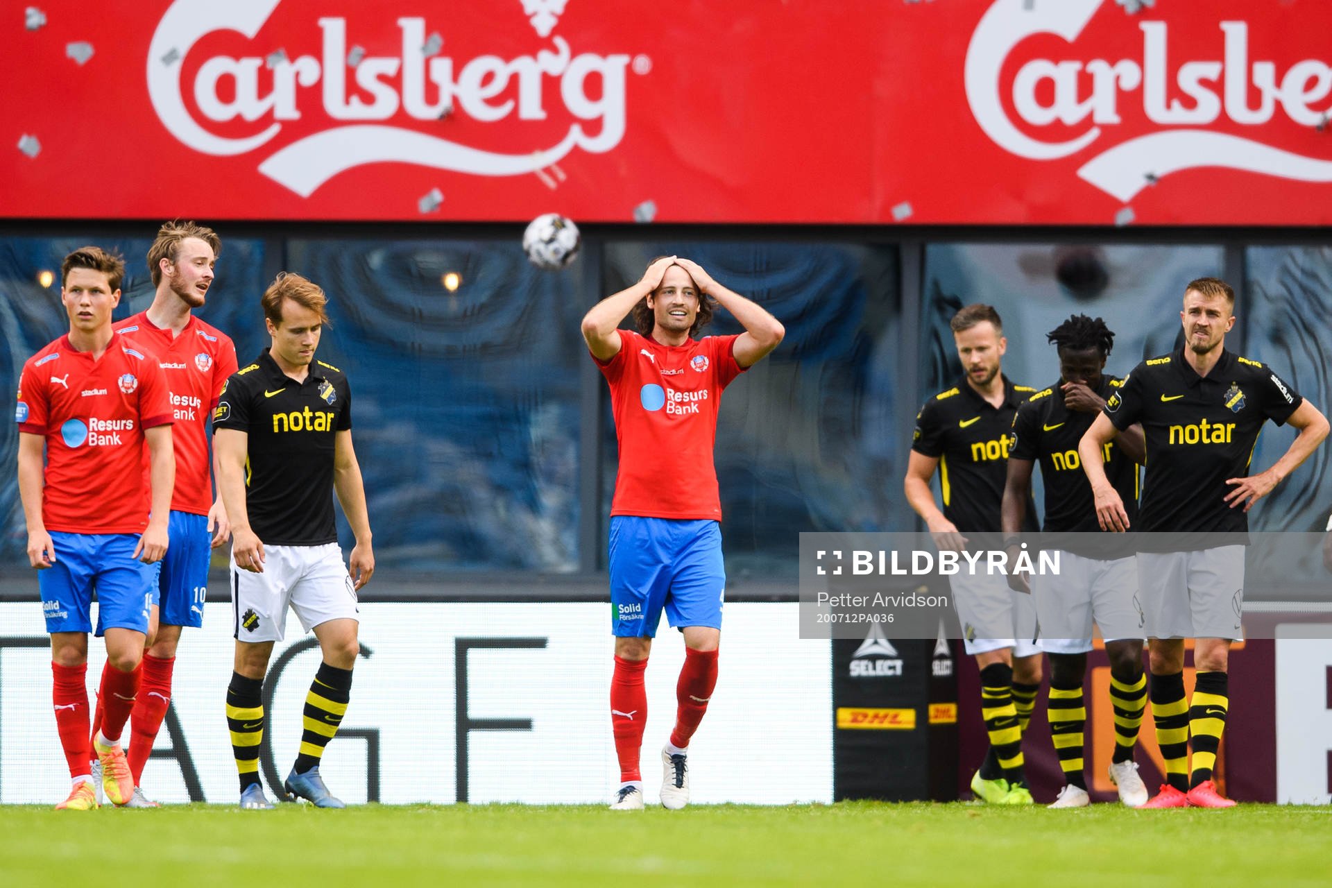 Helsingborgs Mikkel Mix Diskerud deppar
