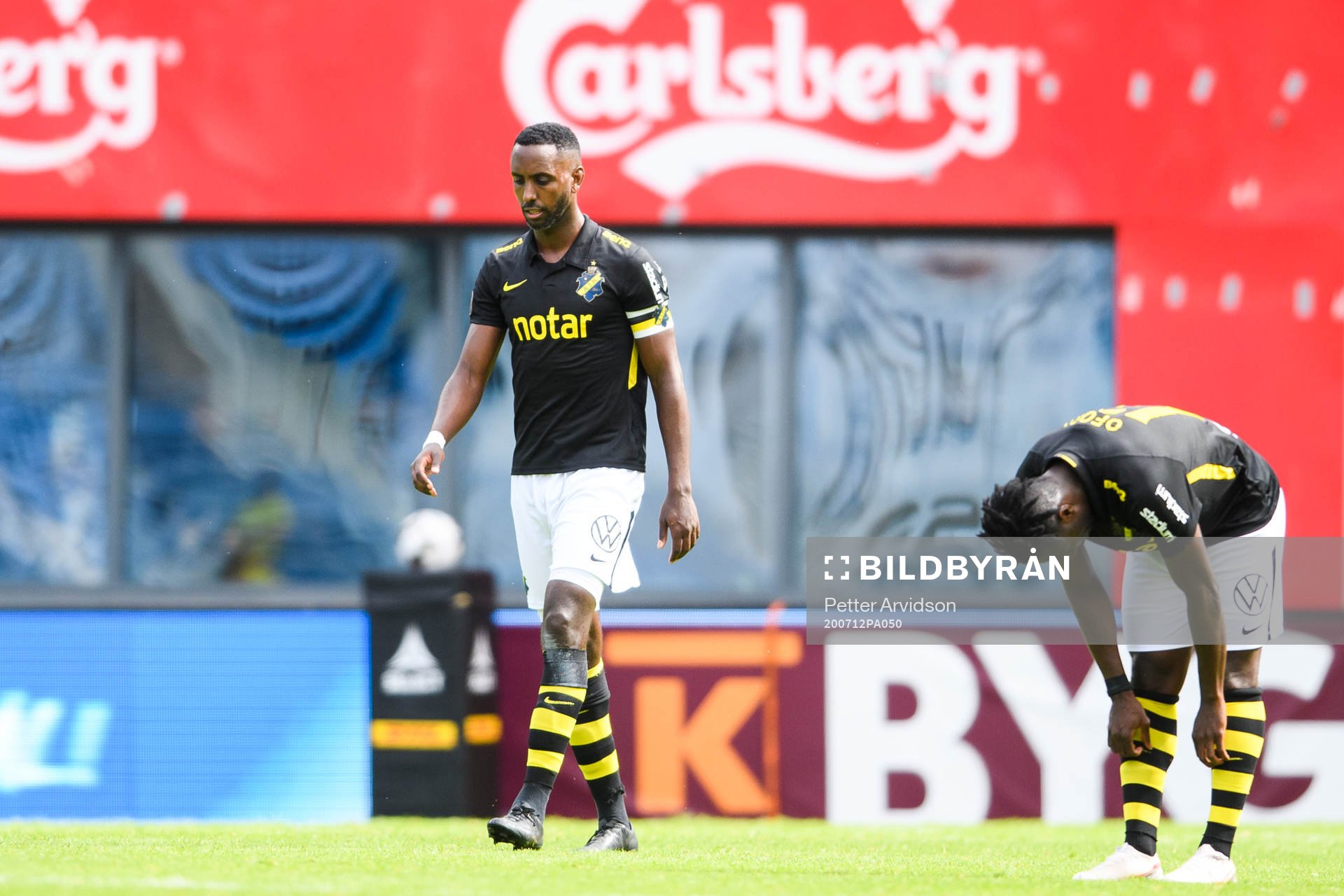 s Henok Goitom och Ebenezer Ofori deppar