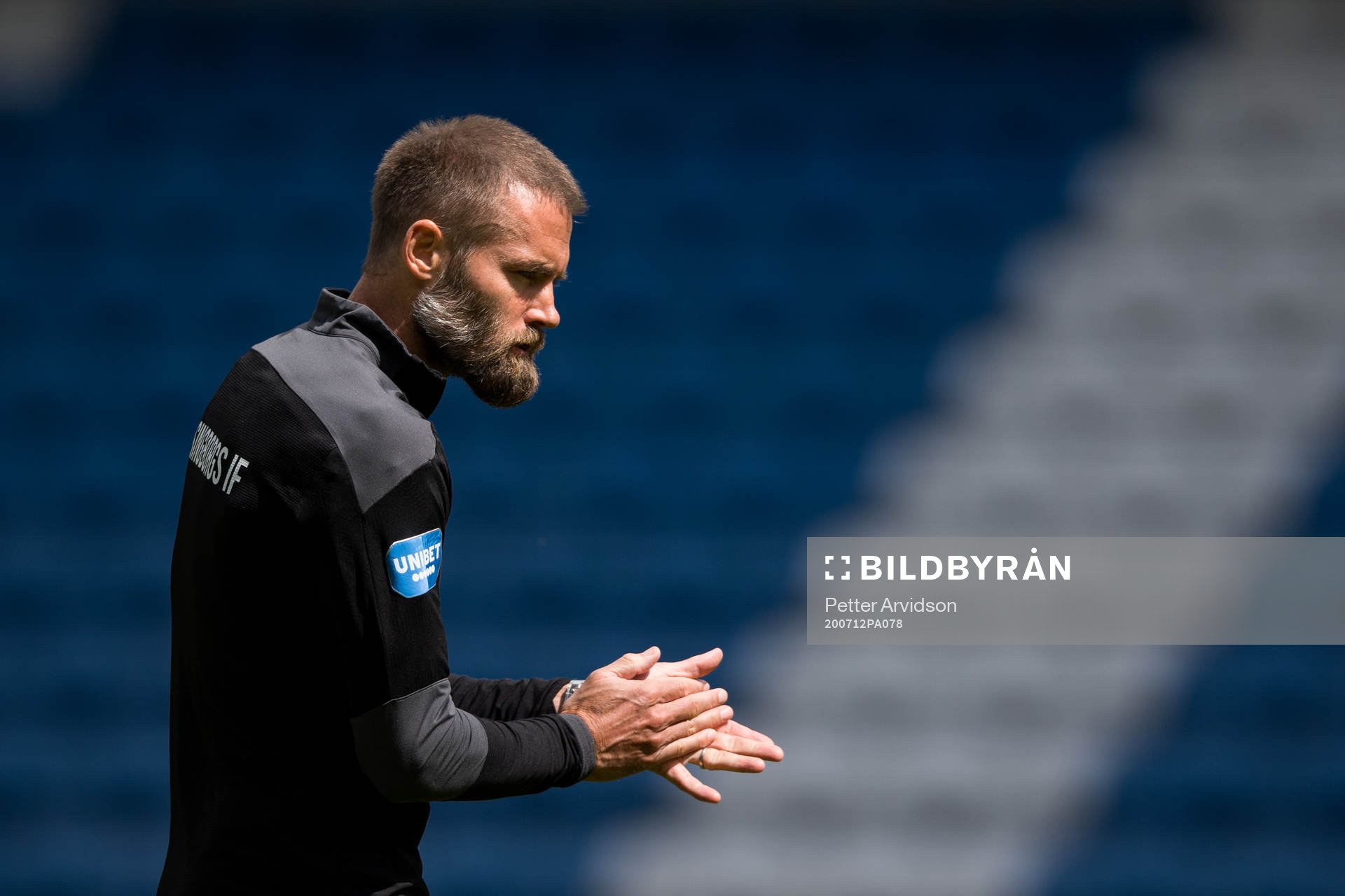 Helsingborgs tränare Olof Mellberg