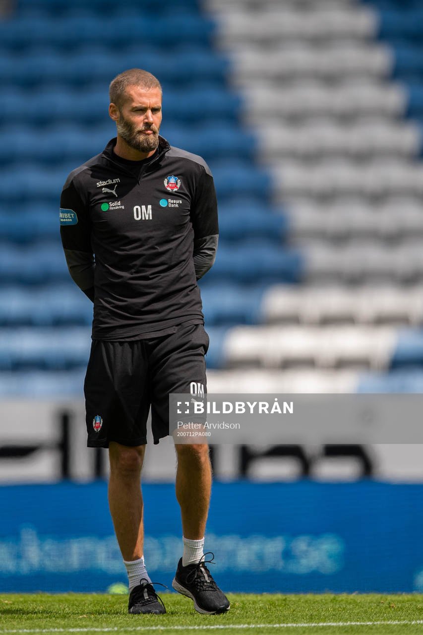 Helsingborgs tränare Olof Mellberg