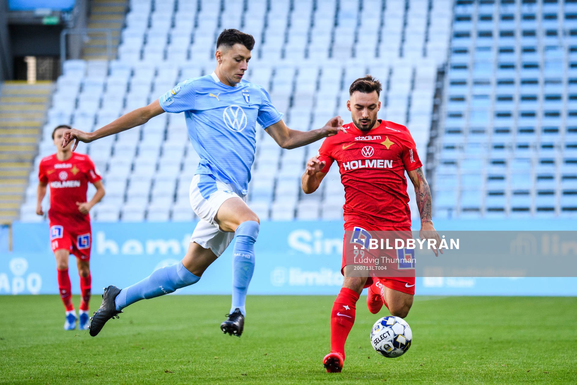 Malmö FFs Anel Ahmedhodzic och IFK Norrköpings Sead