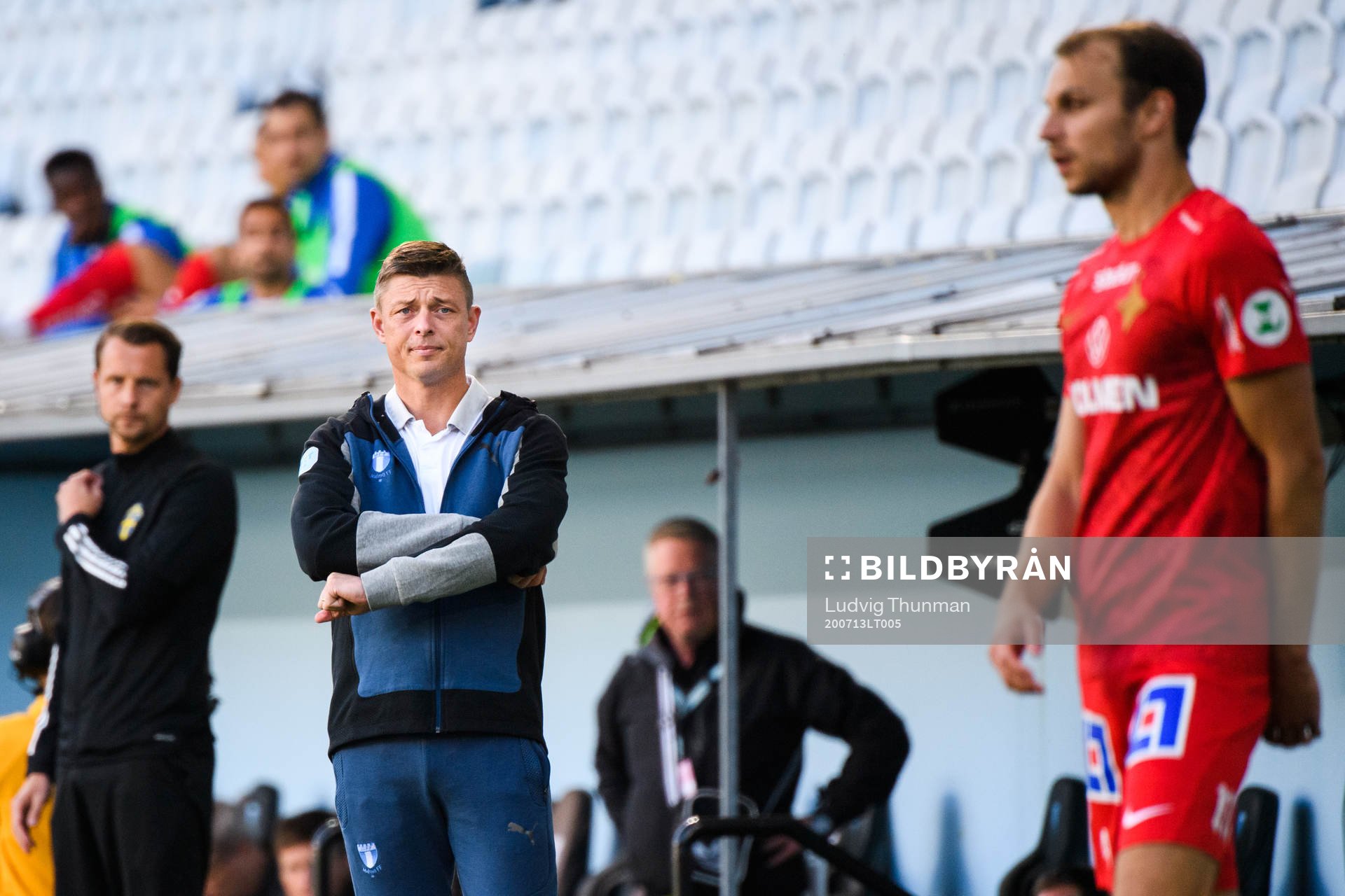 Malmö FFs tränare Jon Dahl Tomasson