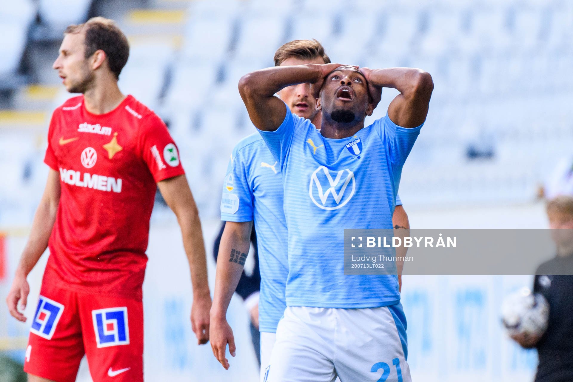 Malmö FFs Fouad Bachirou reagerar