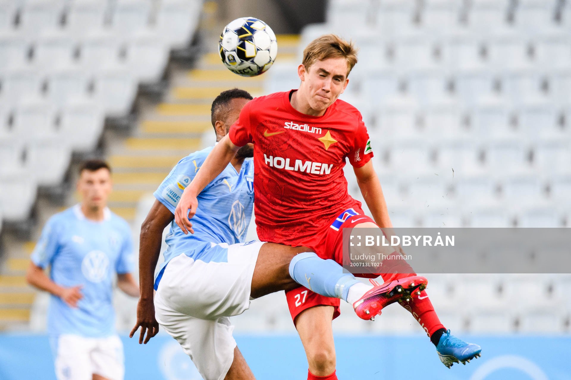 IFK Norrköpings Ísak Bergmann Jóhannesson och Malmö FFs