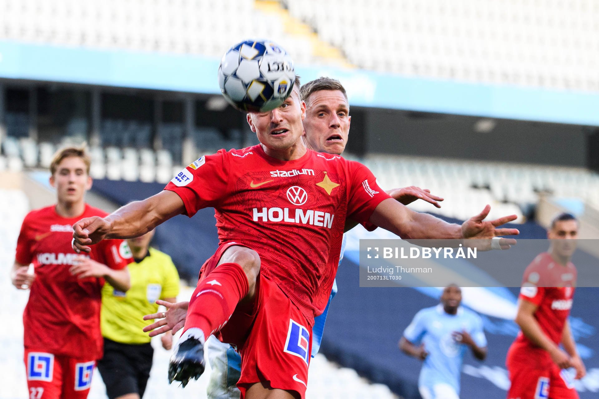 IFK Norrköpings Henrik Castegren och Malmö FFs Sören